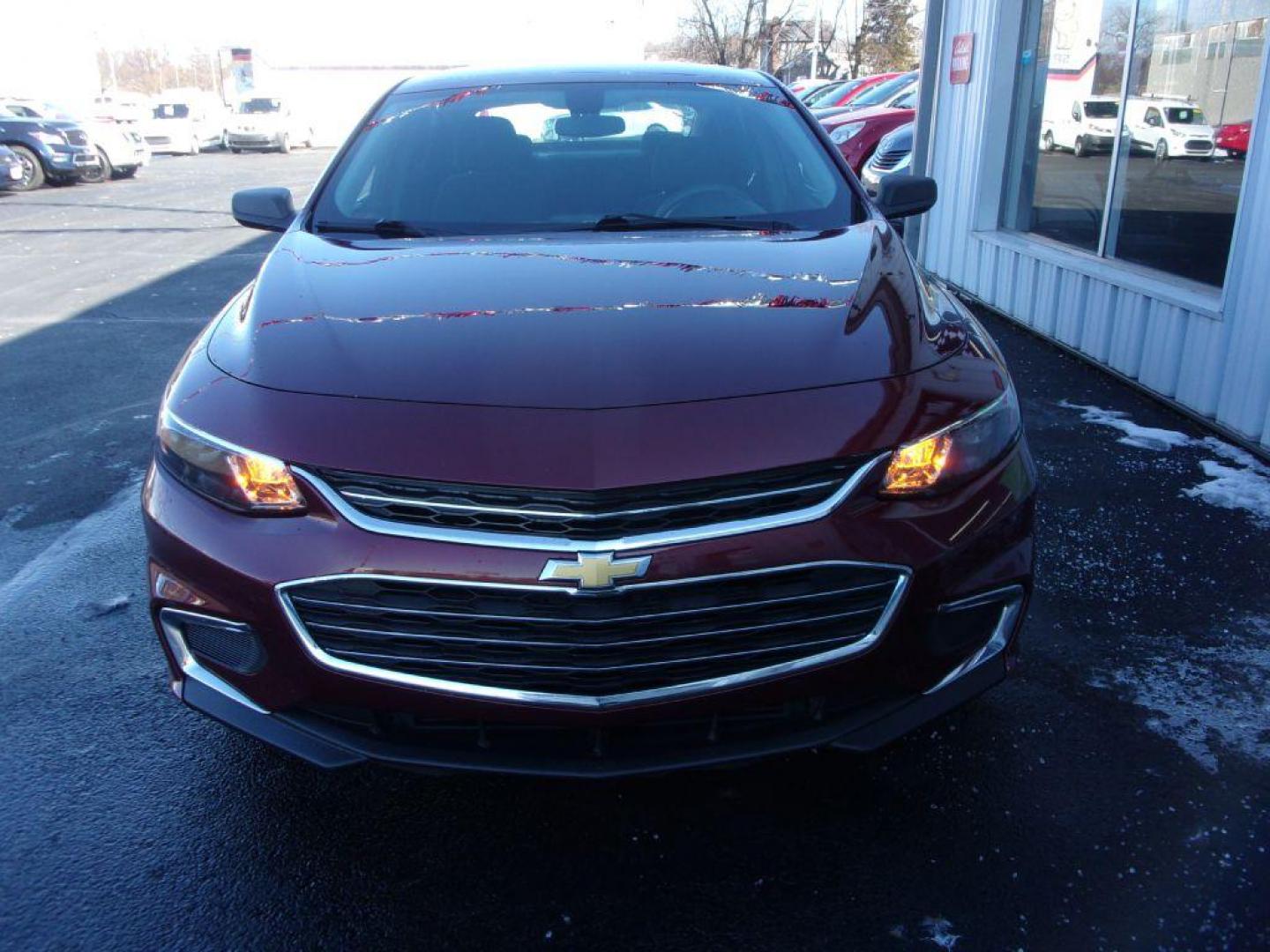 2016 RED CHEVROLET MALIBU LS (1G1ZB5ST7GF) with an 1.5L engine, Automatic transmission, located at 501 E. Columbia St., Springfield, OH, 45503, (800) 262-7122, 39.925262, -83.801796 - *** LS *** Clean CarFax *** Serviced and Detailed *** NICE *** New Tires *** Jay North Auto has offered hand picked vehicles since 1965! Our customer's enjoy a NO pressure buying experience with a small town feel. All of our vehicles get fully inspected and detailed. We are a preferred dealer fo - Photo#1