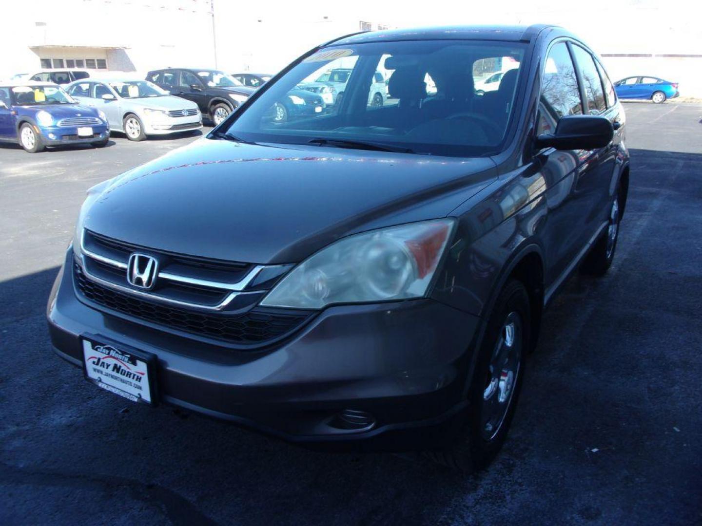 2010 BROWN HONDA CR-V LX (5J6RE4H31AL) with an 2.4L engine, Automatic transmission, located at 501 E. Columbia St., Springfield, OH, 45503, (800) 262-7122, 39.925262, -83.801796 - Photo#6