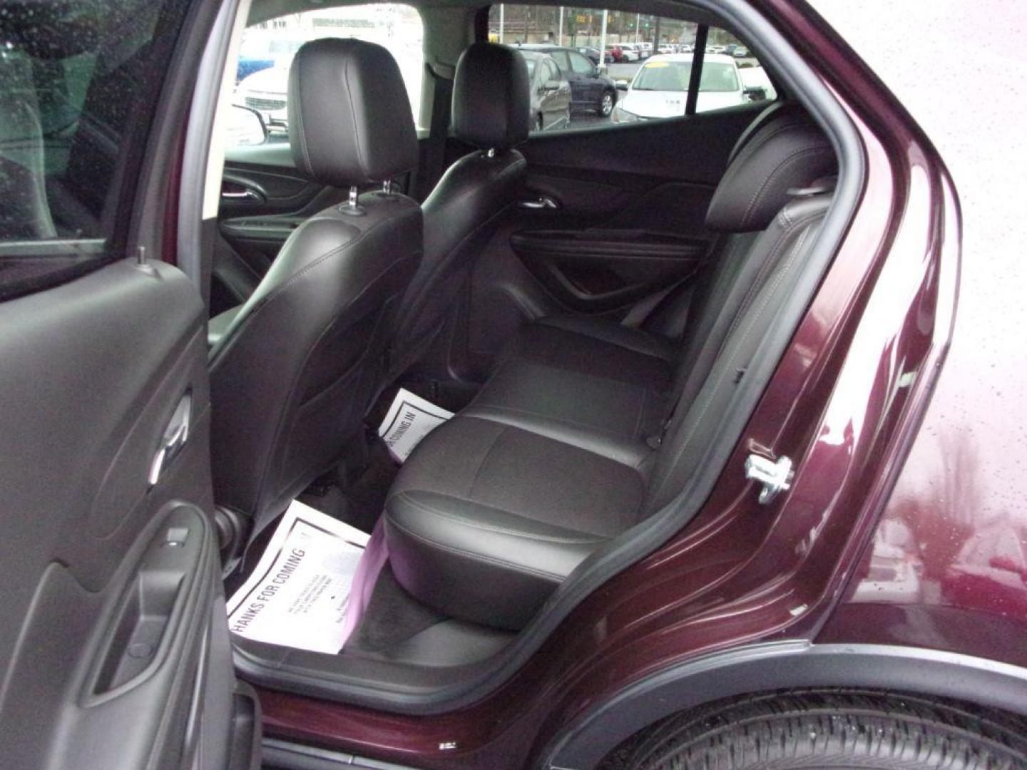 2017 MAROON BUICK ENCORE PREFERRED (KL4CJASB2HB) with an 1.4L engine, Automatic transmission, located at 501 E. Columbia St., Springfield, OH, 45503, (800) 262-7122, 39.925262, -83.801796 - *** FWD *** Serviced and Detailed *** For more information and photos, please log on to jaynorthauto.com, where you can view the CARFAX and SHOP BY PAYMENT - Photo#8