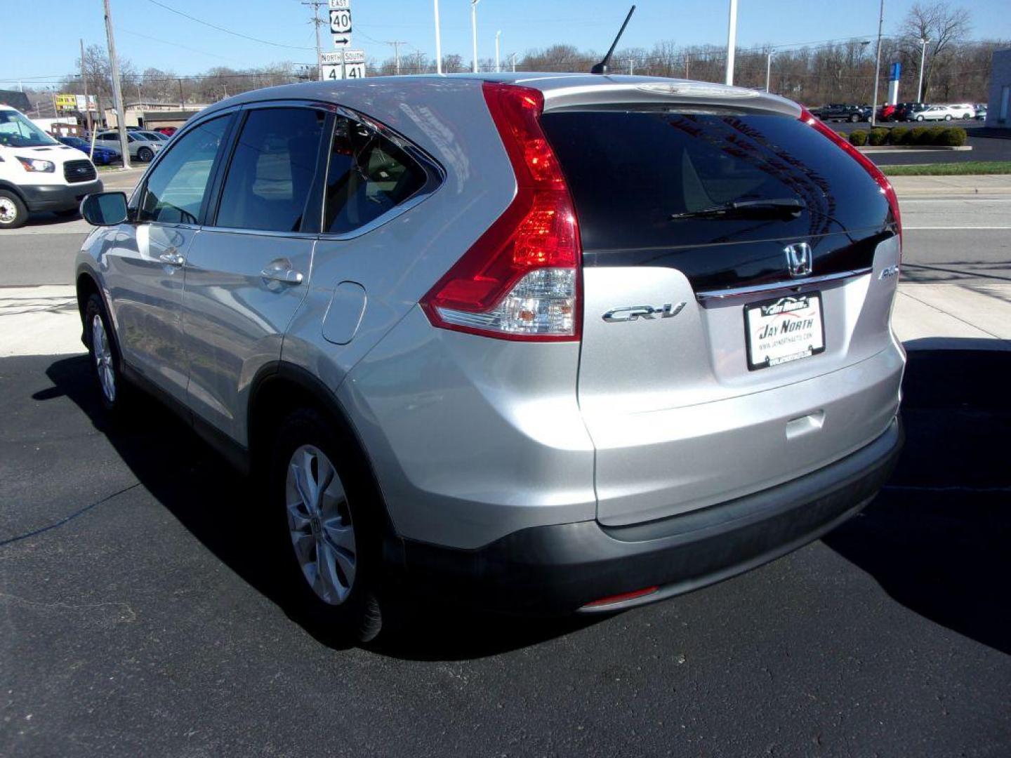 2014 SILVER HONDA CR-V EX (2HKRM4H5XEH) with an 2.4L engine, Automatic transmission, located at 501 E. Columbia St., Springfield, OH, 45503, (800) 262-7122, 39.925262, -83.801796 - Photo#2