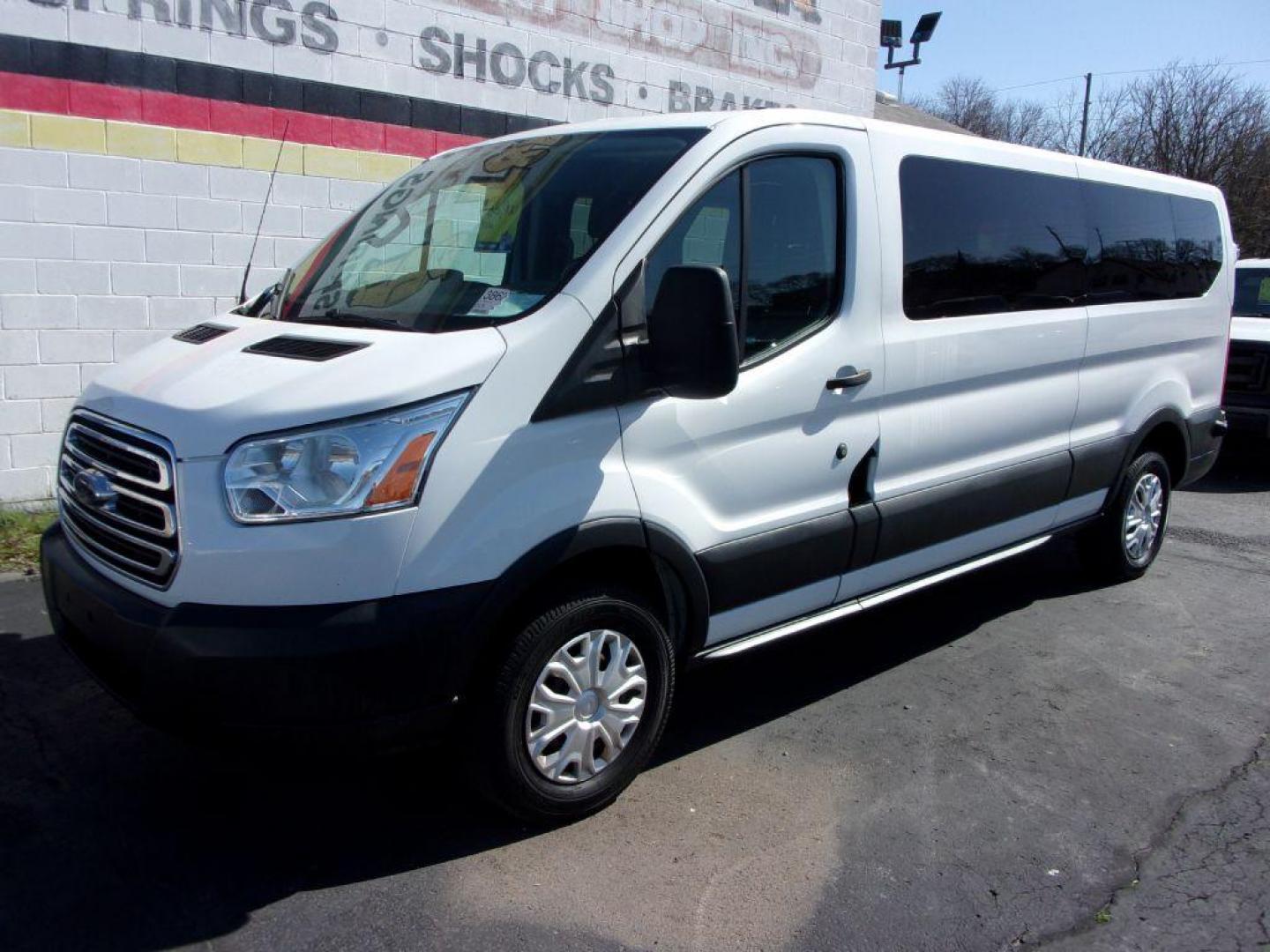 2015 WHITE FORD TRANSIT XLT T-350 PASSENGER (1FBZX2ZM0FK) with an 3.7L engine, Automatic transmission, located at 501 E. Columbia St., Springfield, OH, 45503, (800) 262-7122, 39.925262, -83.801796 - *** Call For availability *** T-350 *** New Tires *** Serviced *** Jay North Auto has offered hand picked vehicles since 1965! Our customer's enjoy a NO pressure buying experience with a small town feel. All of our vehicles get fully inspected and detailed. We are a preferred dealer for many loc - Photo#0