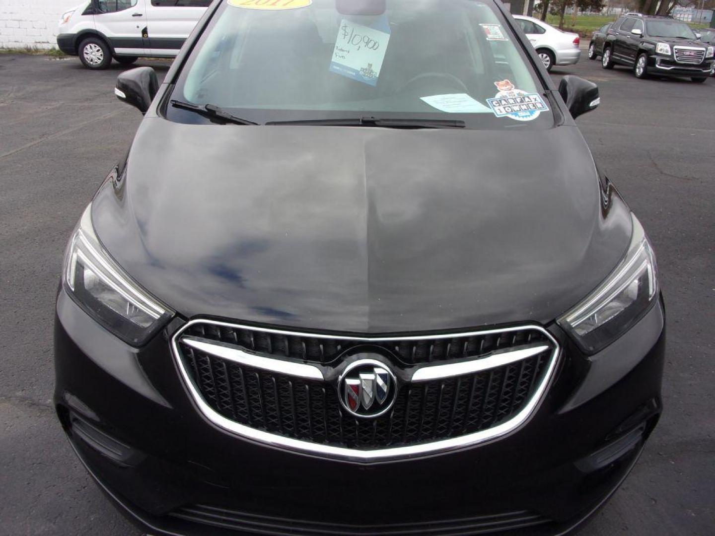 2017 BLACK BUICK ENCORE PREFERRED (KL4CJASB6HB) with an 1.4L engine, Automatic transmission, located at 501 E. Columbia St., Springfield, OH, 45503, (800) 262-7122, 39.925262, -83.801796 - *** 1 Owner w/ 24 Service Records on CarFax *** Preferred *** FWD *** Serviced and Detailed *** Back Up Camera *** Jay North Auto has offered hand picked vehicles since 1965! Our customer's enjoy a NO pressure buying experience with a small town feel. All of our vehicles get fully inspected an - Photo#2