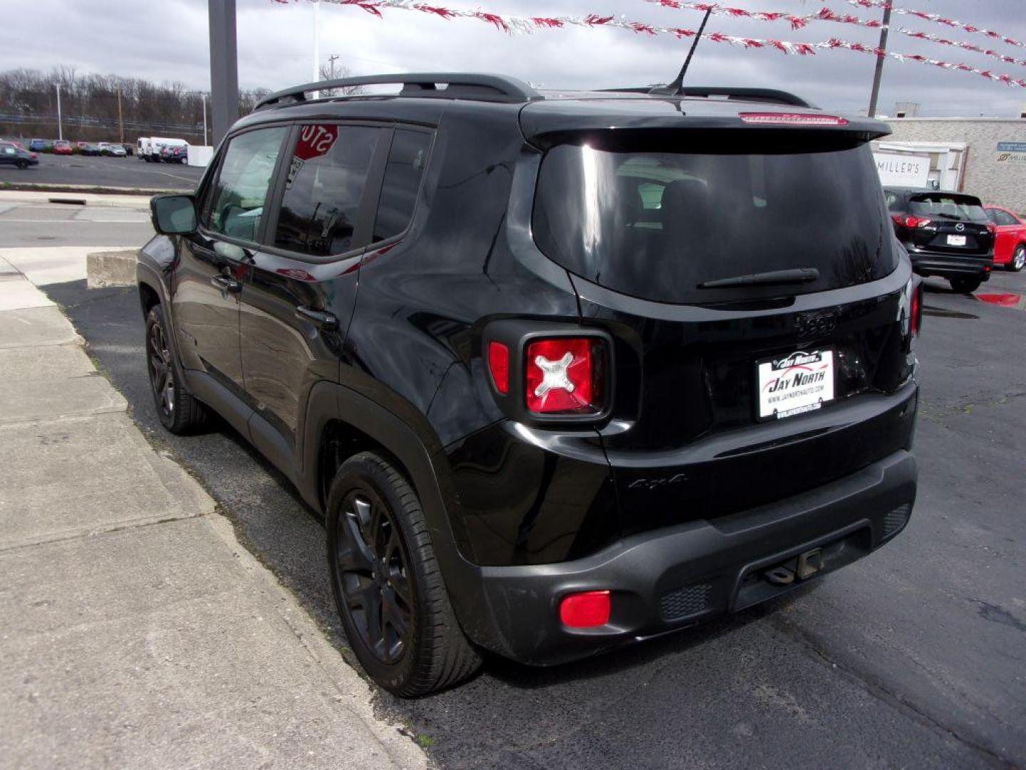 2017 BLACK JEEP RENEGADE LATITUDE (ZACCJBBB3HP) with an 2.4L engine, Automatic transmission, located at 501 E. Columbia St., Springfield, OH, 45503, (800) 262-7122, 39.925262, -83.801796 - Photo#3