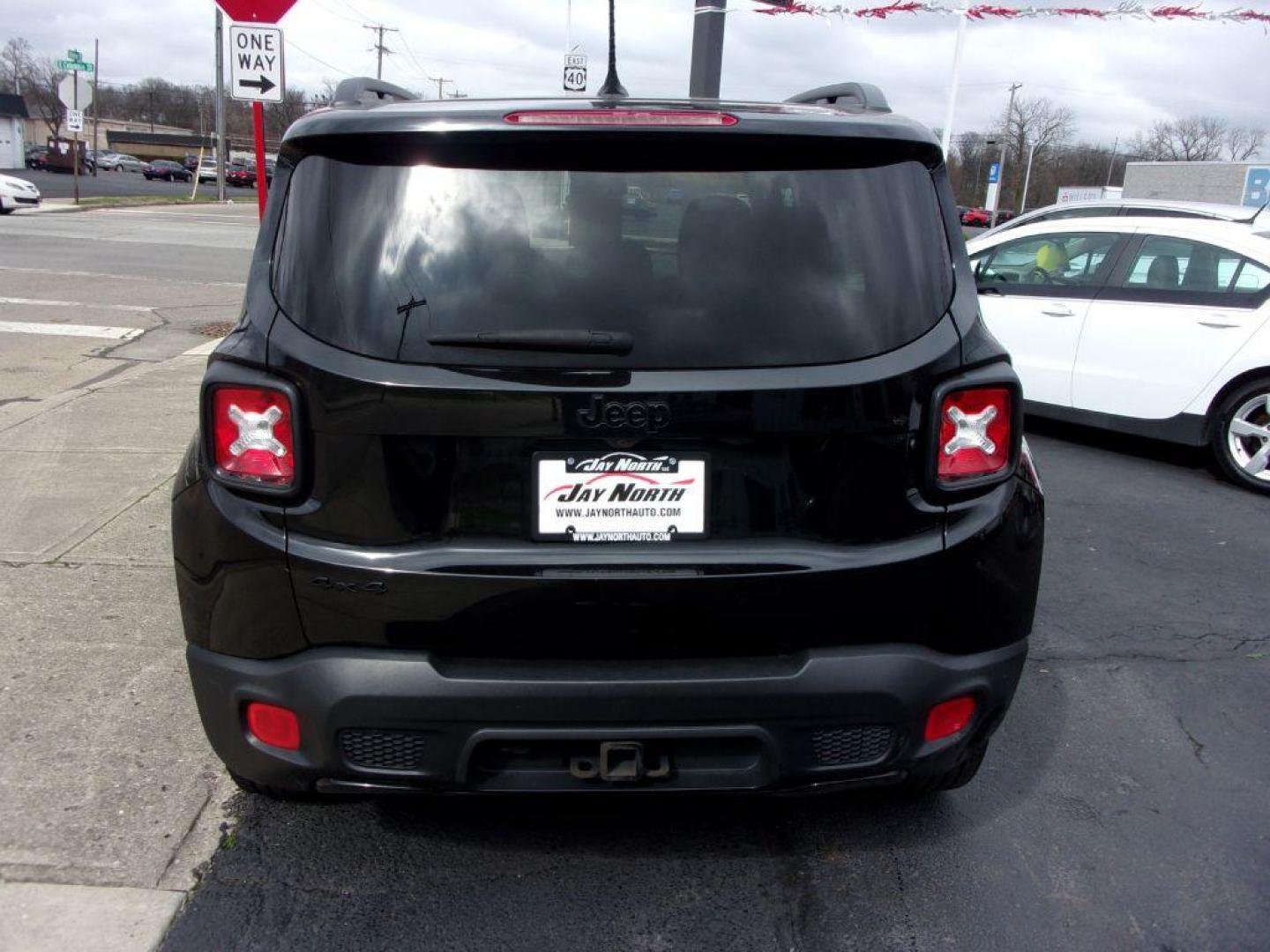 2017 BLACK JEEP RENEGADE LATITUDE (ZACCJBBB3HP) with an 2.4L engine, Automatic transmission, located at 501 E. Columbia St., Springfield, OH, 45503, (800) 262-7122, 39.925262, -83.801796 - Photo#4