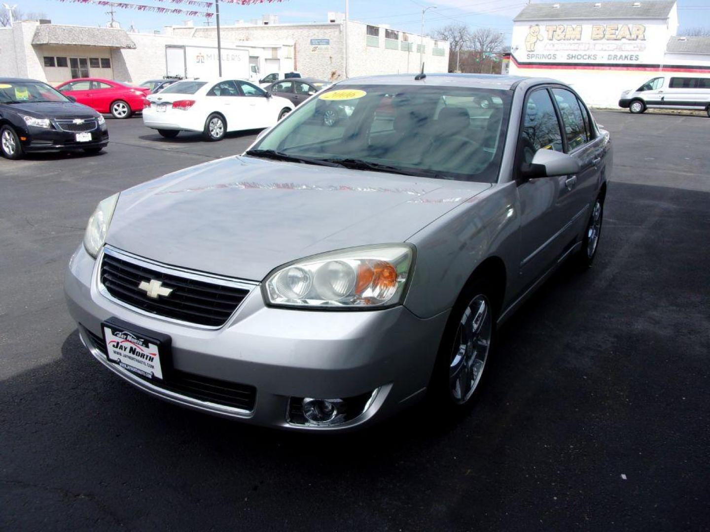 2006 SILVER CHEVROLET MALIBU LTZ (1G1ZU53826F) with an 3.5L engine, Automatic transmission, located at 501 E. Columbia St., Springfield, OH, 45503, (800) 262-7122, 39.925262, -83.801796 - *** 1 Owner *** Clean CarFax w/ 61 Dealer Service Records *** Serviced and Detailed *** Remote Start *** LTZ *** 3.5L V6 *** Moonroof *** Premium Audio *** Jay North Auto has offered hand picked vehicles since 1965! Our customer's enjoy a NO pressure buying experience with a small town feel. Al - Photo#6