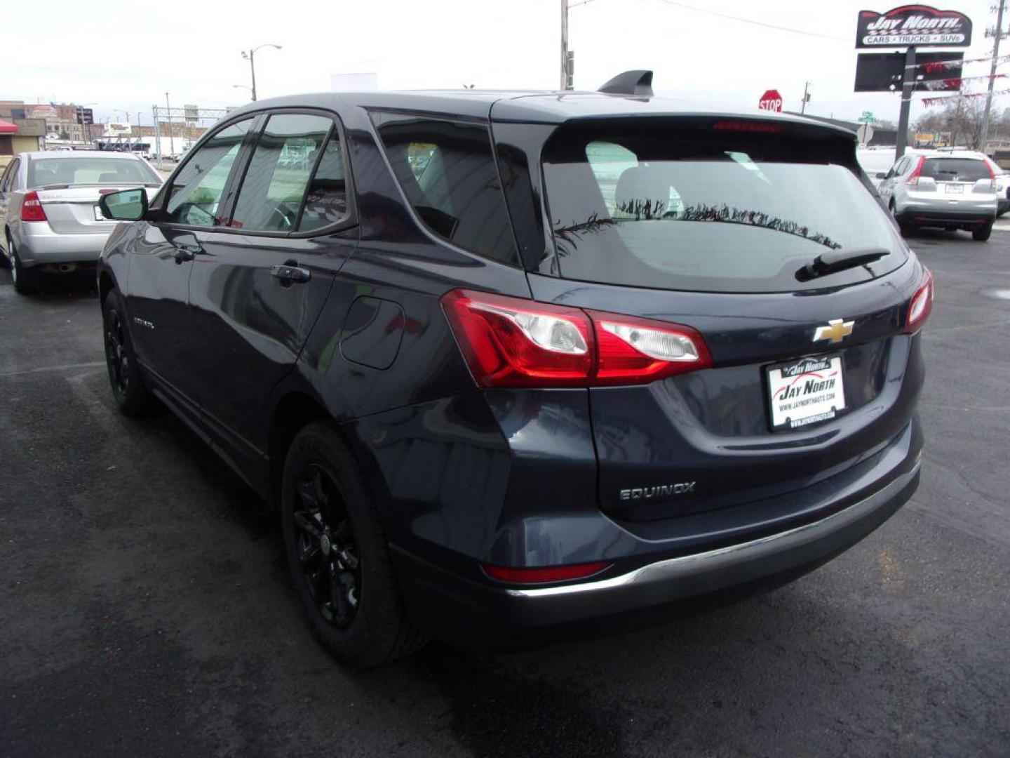 2018 BLUE CHEVROLET EQUINOX LS (3GNAXHEV7JL) with an 1.5L engine, Automatic transmission, located at 501 E. Columbia St., Springfield, OH, 45503, (800) 262-7122, 39.925262, -83.801796 - Photo#5