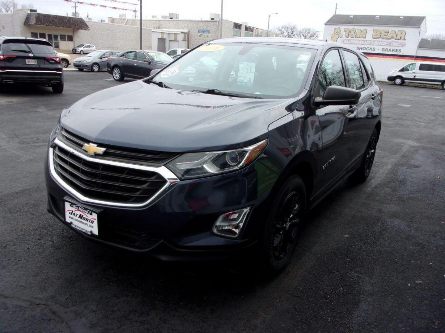 2018 BLUE CHEVROLET EQUINOX LS (3GNAXHEV7JL) with an 1.5L engine, Automatic transmission, located at 501 E. Columbia St., Springfield, OH, 45503, (800) 262-7122, 39.925262, -83.801796 - Photo#6