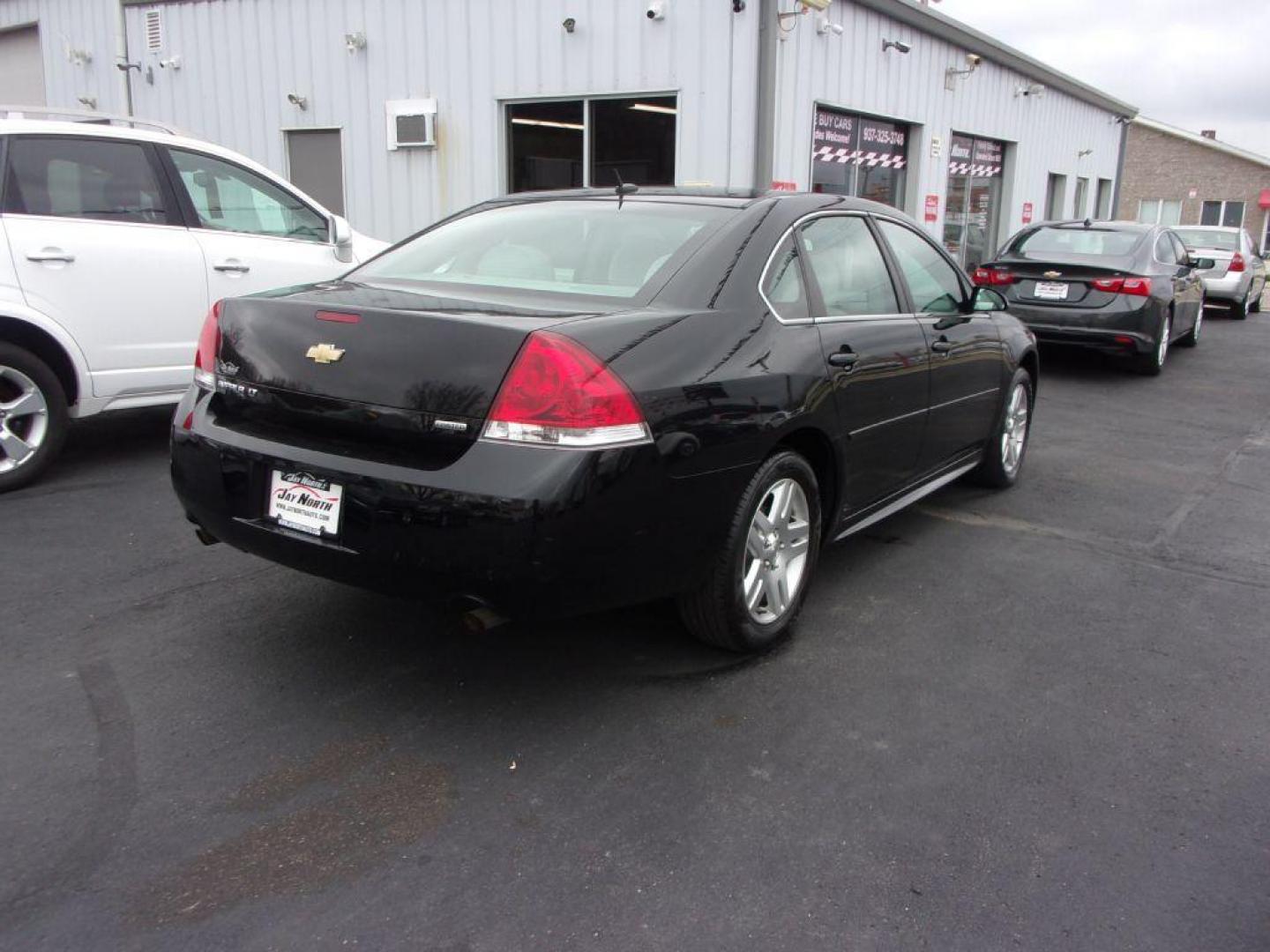 2016 BLACK CHEVROLET IMPALA LIMITED LT (2G1WB5E35G1) with an 3.6L engine, Automatic transmission, located at 501 E. Columbia St., Springfield, OH, 45503, (800) 262-7122, 39.925262, -83.801796 - Photo#3