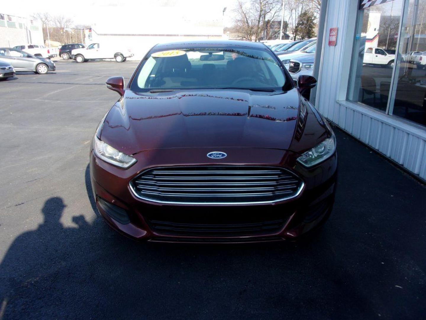 2015 BROWN FORD FUSION SE (3FA6P0H78FR) with an 2.5L engine, Automatic transmission, located at 501 E. Columbia St., Springfield, OH, 45503, (800) 262-7122, 39.925262, -83.801796 - ***New Tires***New Front and Rear Pads and Rotors***SE***Serviced and Detailed*** Jay North Auto has offered hand picked vehicles since 1965! Our customer's enjoy a NO pressure buying experience with a small town feel. All of our vehicles get fully inspected and detailed. We are a preferred deal - Photo#1