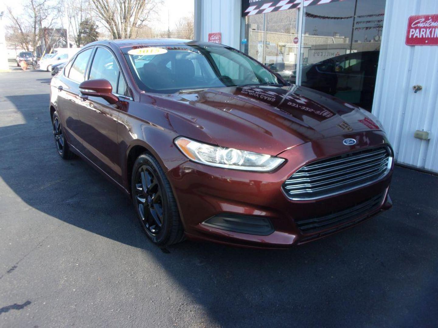 2015 BROWN FORD FUSION SE (3FA6P0H78FR) with an 2.5L engine, Automatic transmission, located at 501 E. Columbia St., Springfield, OH, 45503, (800) 262-7122, 39.925262, -83.801796 - ***New Tires***New Front and Rear Pads and Rotors***SE***Serviced and Detailed*** Jay North Auto has offered hand picked vehicles since 1965! Our customer's enjoy a NO pressure buying experience with a small town feel. All of our vehicles get fully inspected and detailed. We are a preferred deal - Photo#2