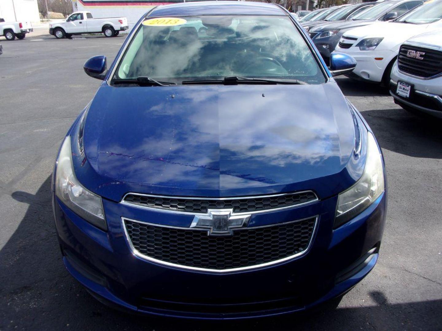 2013 BLUE CHEVROLET CRUZE ECO (1G1PH5SB1D7) with an 1.4L engine, Automatic transmission, located at 501 E. Columbia St., Springfield, OH, 45503, (800) 262-7122, 39.925262, -83.801796 - ***ECO Package***New tires***Clean Carfax***Serviced and Detailed*** Jay North Auto has offered hand picked vehicles since 1965! Our customer's enjoy a NO pressure buying experience with a small town feel. All of our vehicles get fully inspected and detailed. We are a preferred dealer for many l - Photo#2