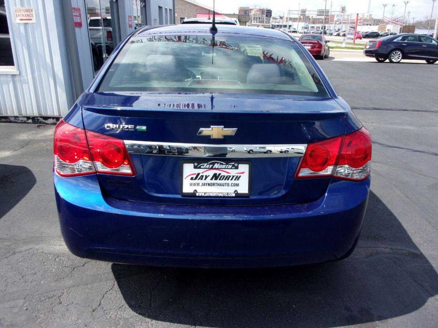 2013 BLUE CHEVROLET CRUZE ECO (1G1PH5SB1D7) with an 1.4L engine, Automatic transmission, located at 501 E. Columbia St., Springfield, OH, 45503, (800) 262-7122, 39.925262, -83.801796 - ***ECO Package***New tires***Clean Carfax***Serviced and Detailed*** Jay North Auto has offered hand picked vehicles since 1965! Our customer's enjoy a NO pressure buying experience with a small town feel. All of our vehicles get fully inspected and detailed. We are a preferred dealer for many l - Photo#6