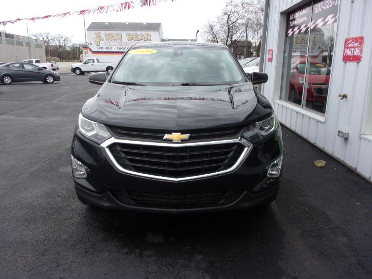 2020 BLACK CHEVROLET EQUINOX LT (2GNAXJEV1L6) with an 1.5L engine, Automatic transmission, located at 501 E. Columbia St., Springfield, OH, 45503, (800) 262-7122, 39.925262, -83.801796 - Photo#1