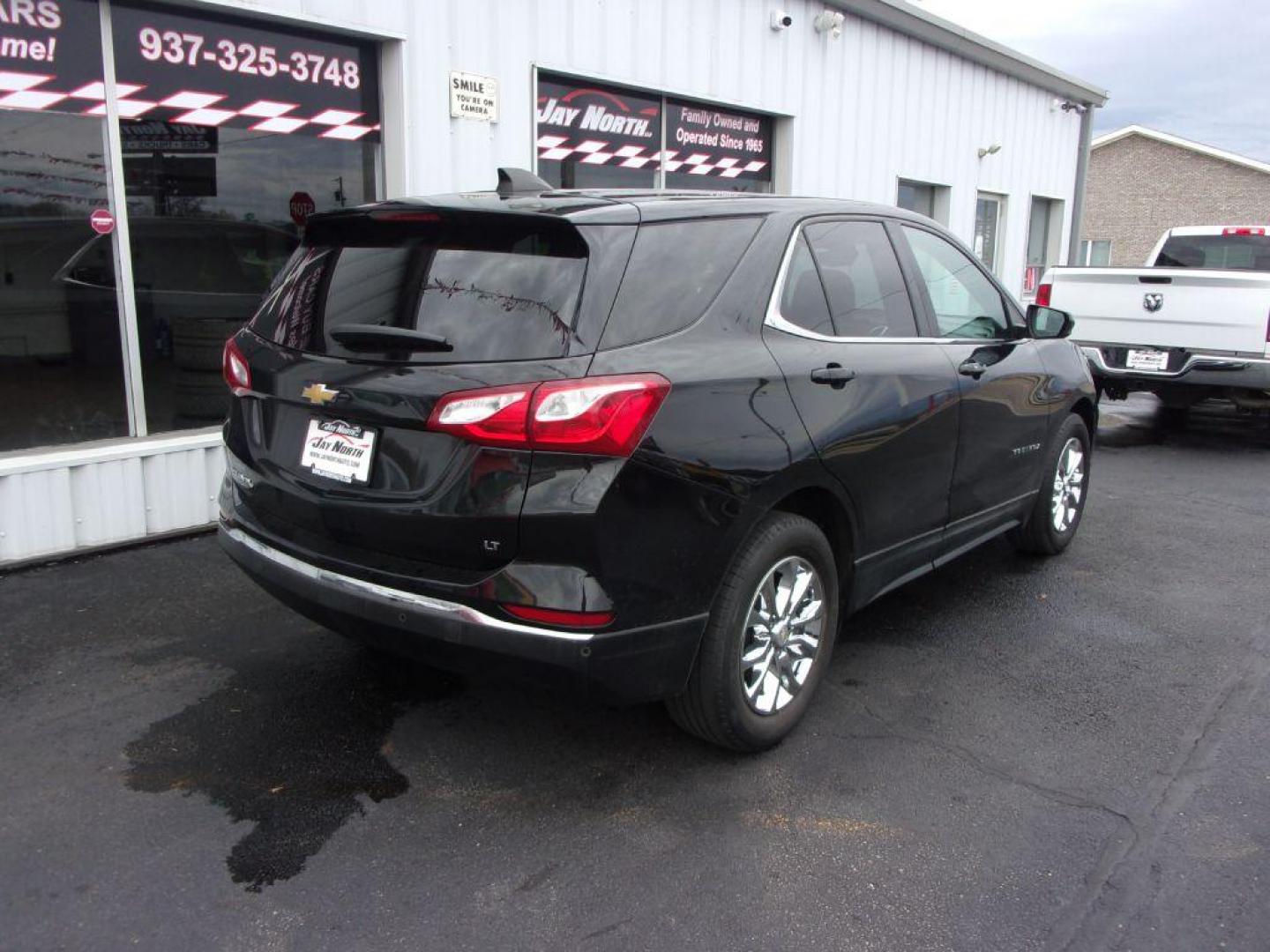 2020 BLACK CHEVROLET EQUINOX LT (2GNAXJEV1L6) with an 1.5L engine, Automatic transmission, located at 501 E. Columbia St., Springfield, OH, 45503, (800) 262-7122, 39.925262, -83.801796 - Photo#3