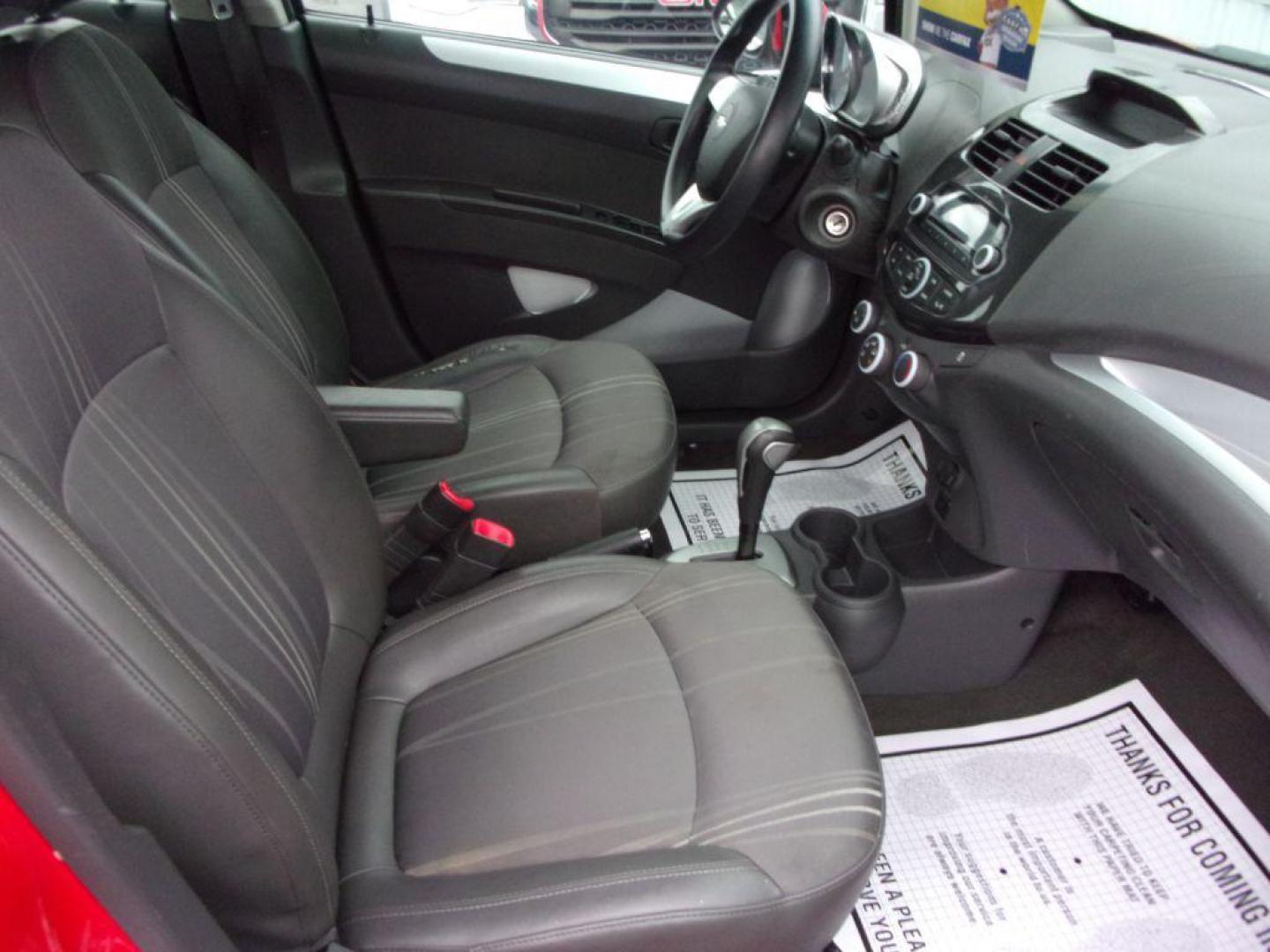 2015 RED CHEVROLET SPARK LS (KL8CB6S95FC) with an 1.2L engine, Continuously Variable transmission, located at 501 E. Columbia St., Springfield, OH, 45503, (800) 262-7122, 39.925262, -83.801796 - Photo#17