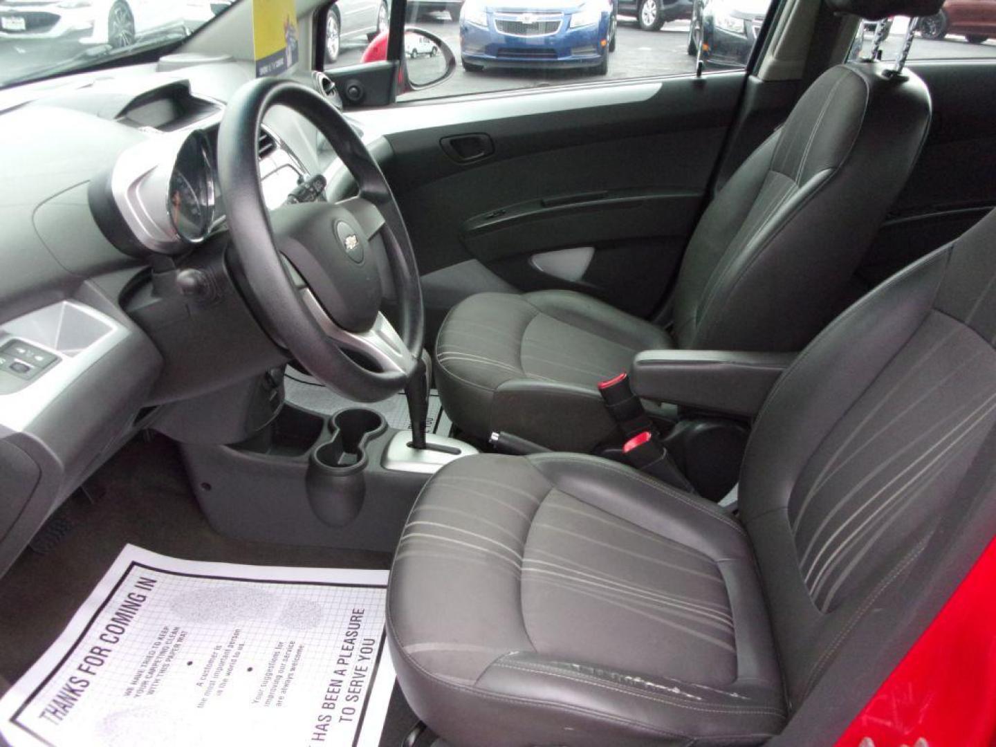 2015 RED CHEVROLET SPARK LS (KL8CB6S95FC) with an 1.2L engine, Continuously Variable transmission, located at 501 E. Columbia St., Springfield, OH, 45503, (800) 262-7122, 39.925262, -83.801796 - Photo#8