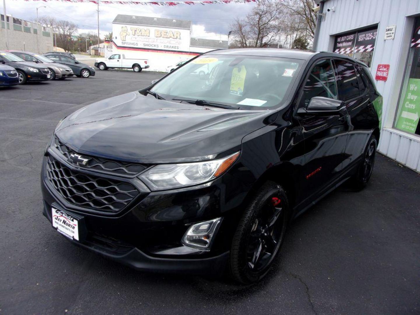 2019 BLACK CHEVROLET EQUINOX LT (2GNAXLEX7K6) with an 2.0L engine, Automatic transmission, located at 501 E. Columbia St., Springfield, OH, 45503, (800) 262-7122, 39.925262, -83.801796 - Photo#3