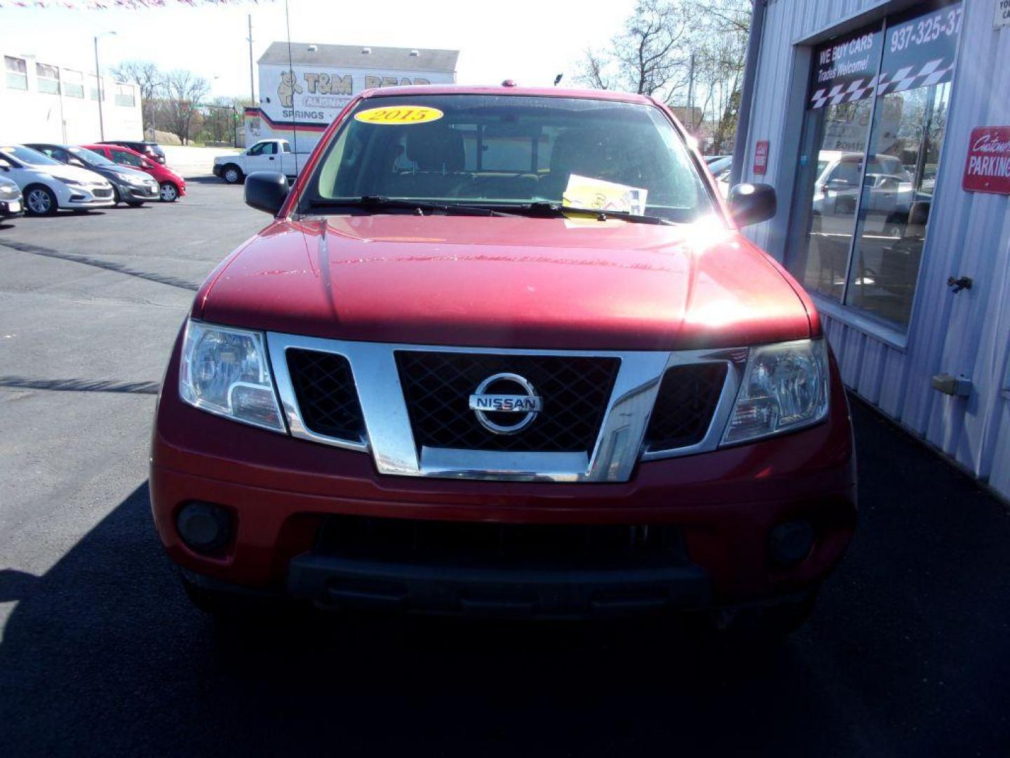 2015 RED NISSAN FRONTIER CREW CAB SV (1N6AD0EV4FN) with an 4.0L engine, Automatic transmission, located at 501 E. Columbia St., Springfield, OH, 45503, (800) 262-7122, 39.925262, -83.801796 - Photo#2