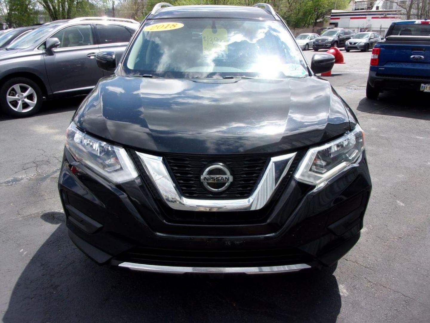 2018 BLACK NISSAN ROGUE SV (JN8AT2MV0JW) with an 2.5L engine, Continuously Variable transmission, located at 501 E. Columbia St., Springfield, OH, 45503, (800) 262-7122, 39.925262, -83.801796 - *** SV *** AWD *** Serviced and Detailed *** Back Up Camera *** NICE! *** Power Lift Gate *** Heated Seats *** Jay North Auto has offered hand picked vehicles since 1965! Our customer's enjoy a NO pressure buying experience with a small town feel. All of our vehicles get fully inspected and deta - Photo#2