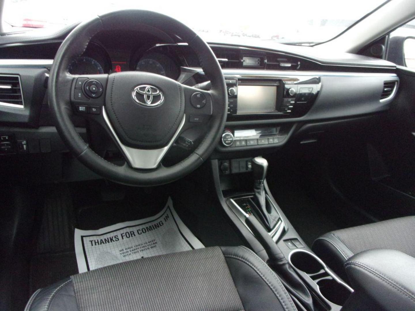 2014 GRAY TOYOTA COROLLA S PLUS (2T1BURHEXEC) with an 1.8L engine, Automatic transmission, located at 501 E. Columbia St., Springfield, OH, 45503, (800) 262-7122, 39.925262, -83.801796 - ***Clean Carfax***S Plus***Sunroof***New Front and Rear Pads and Rotors***Serviced and Detailed*** Jay North Auto has offered hand picked vehicles since 1965! Our customer's enjoy a NO pressure buying experience with a small town feel. All of our vehicles get fully inspected and detailed. We are - Photo#11