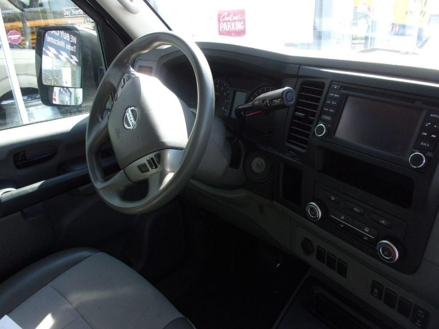 2019 WHITE NISSAN NV 1500 S CARGO (1N6BF0KM1KN) with an 4.0L engine, Automatic transmission, located at 501 E. Columbia St., Springfield, OH, 45503, (800) 262-7122, 39.925262, -83.801796 - *** Racks and Bins *** Serviced and Detailed *** 4.0L *** Navigation Package *** Back Up Sensors *** Cruise Control *** Tilt *** Priced below market *** Jay North Auto has offered hand picked vehicles since 1965! Our customer's enjoy a NO pressure buying experience with a small town feel. All o - Photo#14