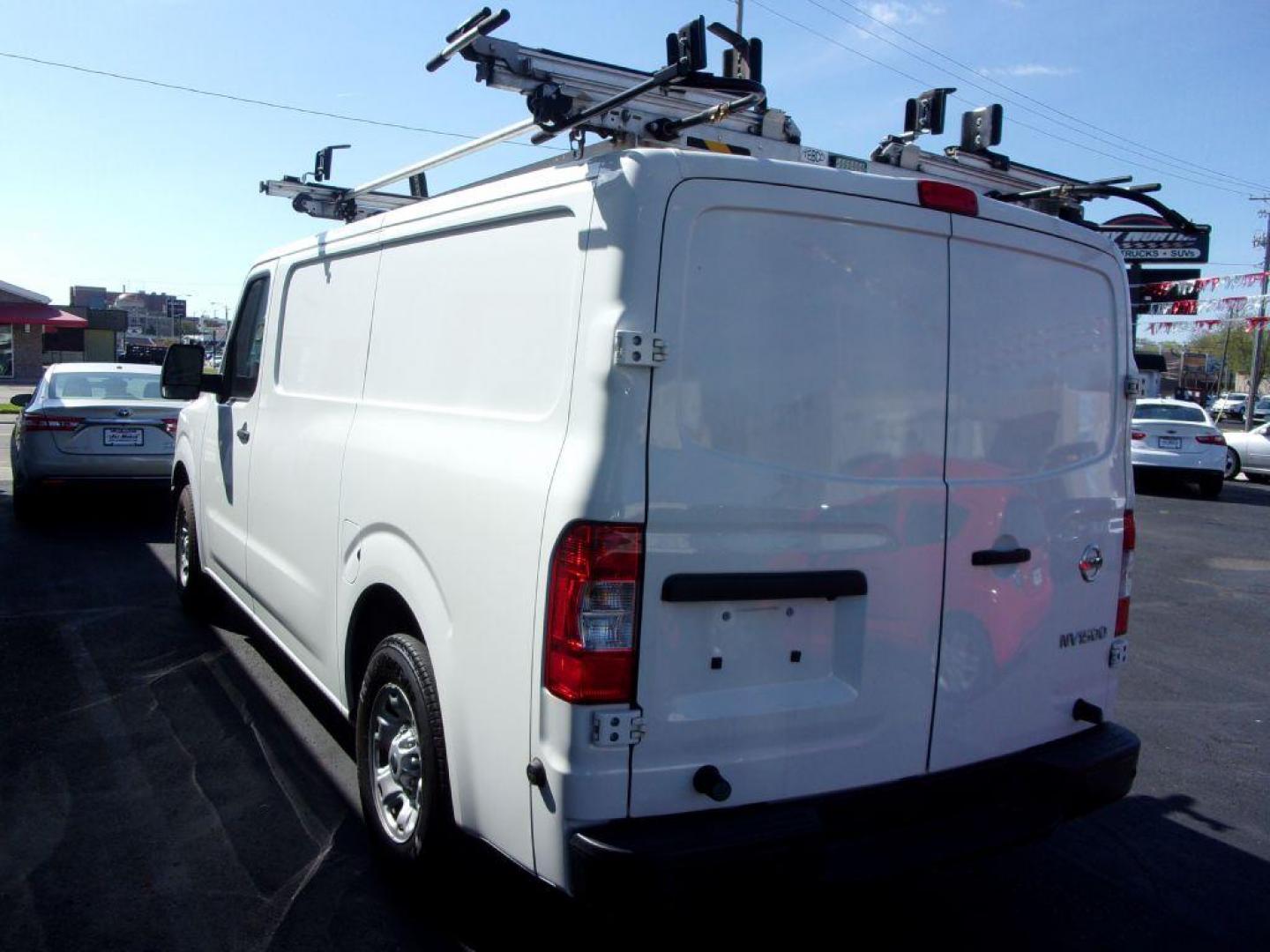 2019 WHITE NISSAN NV 1500 S CARGO (1N6BF0KM1KN) with an 4.0L engine, Automatic transmission, located at 501 E. Columbia St., Springfield, OH, 45503, (800) 262-7122, 39.925262, -83.801796 - *** Racks and Bins *** Serviced and Detailed *** 4.0L *** Navigation Package *** Back Up Sensors *** Cruise Control *** Tilt *** Priced below market *** Jay North Auto has offered hand picked vehicles since 1965! Our customer's enjoy a NO pressure buying experience with a small town feel. All o - Photo#8