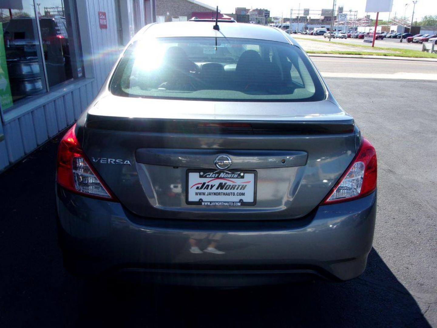 2019 GRAY NISSAN VERSA S (3N1CN7AP6KL) with an 1.6L engine, Continuously Variable transmission, located at 501 E. Columbia St., Springfield, OH, 45503, (800) 262-7122, 39.925262, -83.801796 - *** S *** Serviced and Detailed *** Back Up Camera *** Jay North Auto has offered hand picked vehicles since 1965! Our customer's enjoy a NO pressure buying experience with a small town feel. All of our vehicles get fully inspected and detailed. We are a preferred dealer for many local credit u - Photo#5