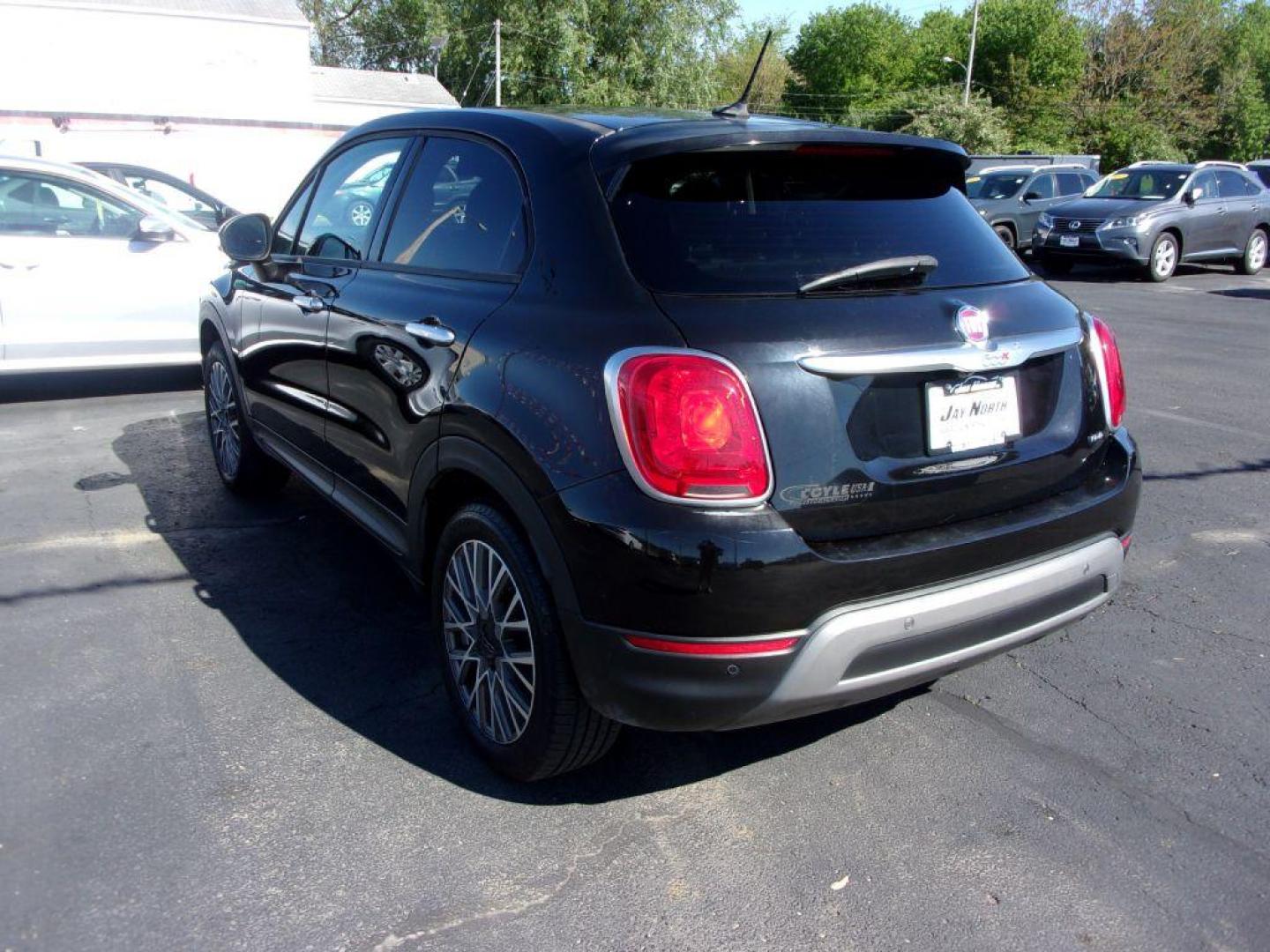 2016 BLACK FIAT 500X TREKKING (ZFBCFYCT3GP) with an 2.4L engine, Automatic transmission, located at 501 E. Columbia St., Springfield, OH, 45503, (800) 262-7122, 39.925262, -83.801796 - Photo#4