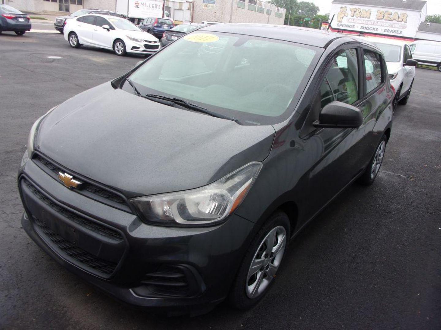 2017 GRAY CHEVROLET SPARK LS (KL8CA6SA0HC) with an 1.4L engine, 5-Speed Manual transmission, located at 501 E. Columbia St., Springfield, OH, 45503, (800) 262-7122, 39.925262, -83.801796 - ***1-Owner***Clean Carfax***New Tires***5-Speed Manual***Serviced and Detailed*** Jay North Auto has offered hand picked vehicles since 1965! Our customer's enjoy a NO pressure buying experience with a small town feel. All of our vehicles get fully inspected and detailed. We are a preferred deal - Photo#5