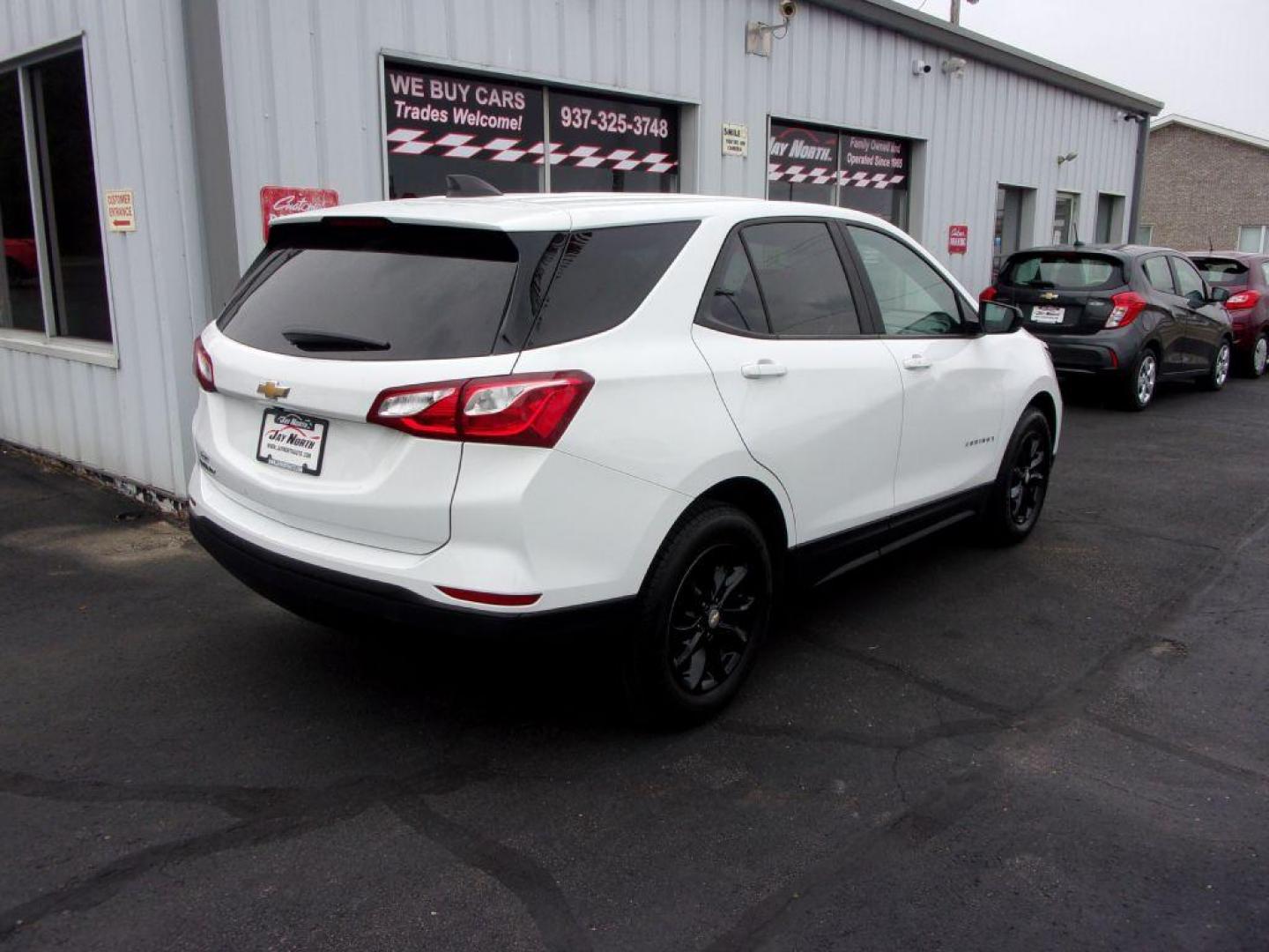 2020 WHITE CHEVROLET EQUINOX LS (2GNAXHEV0L6) with an 1.5L engine, Automatic transmission, located at 501 E. Columbia St., Springfield, OH, 45503, (800) 262-7122, 39.925262, -83.801796 - Photo#3