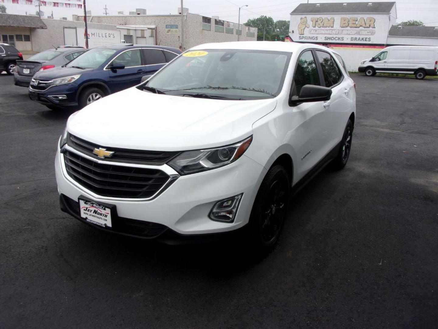 2020 WHITE CHEVROLET EQUINOX LS (2GNAXHEV0L6) with an 1.5L engine, Automatic transmission, located at 501 E. Columbia St., Springfield, OH, 45503, (800) 262-7122, 39.925262, -83.801796 - Photo#6