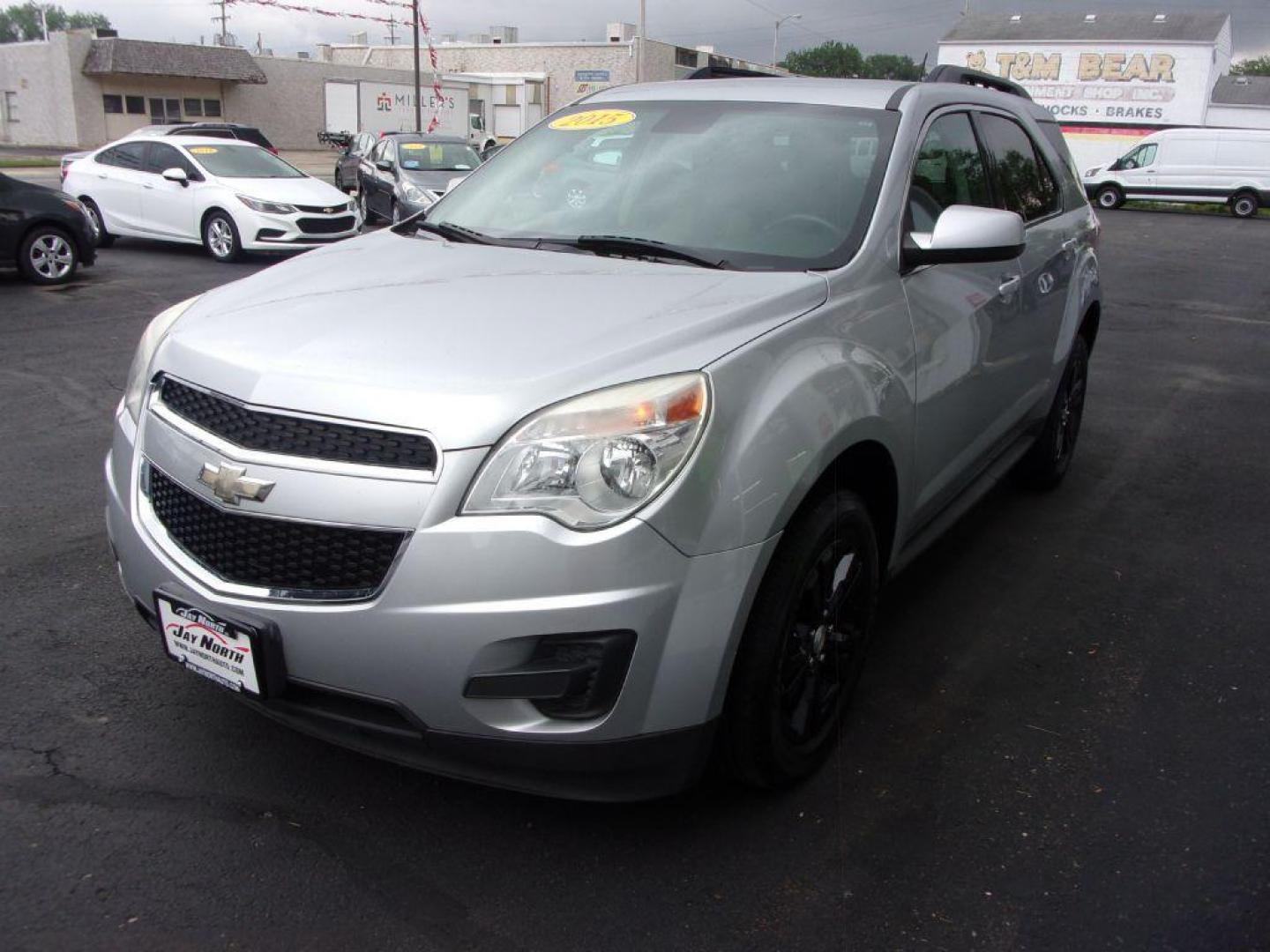 2015 SILVER CHEVROLET EQUINOX LT (2GNFLFEK8F6) with an 2.4L engine, Automatic transmission, located at 501 E. Columbia St., Springfield, OH, 45503, (800) 262-7122, 39.925262, -83.801796 - ***LT***AWD***New Tires***Serviced and Detailed*** Jay North Auto has offered hand picked vehicles since 1965! Our customer's enjoy a NO pressure buying experience with a small town feel. All of our vehicles get fully inspected and detailed. We are a preferred dealer for many local credit unions - Photo#6