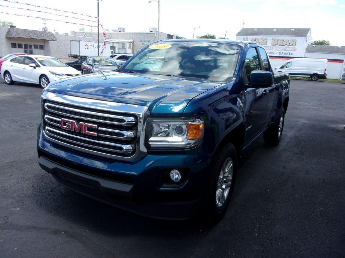 2019 BLUE GMC CANYON SLE (1GTH5CEA8K1) with an 2.5L engine, Automatic transmission, located at 501 E. Columbia St., Springfield, OH, 45503, (800) 262-7122, 39.925262, -83.801796 - ***Clean Carfax***SLE***Heated Seats***Back-up Camera***Rear Sensors***Bed Cover***Serviced and Detailed*** Jay North Auto has offered hand picked vehicles since 1965! Our customer's enjoy a NO pressure buying experience with a small town feel. All of our vehicles get fully inspected and detaile - Photo#8