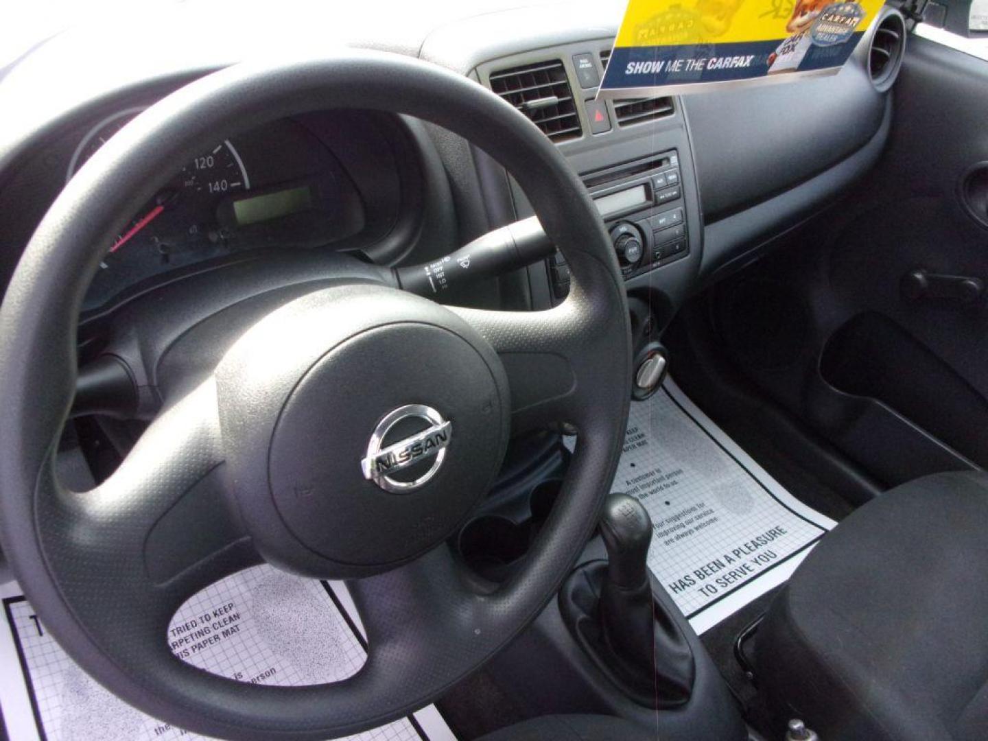 2012 SILVER NISSAN VERSA S (3N1CN7AP7CL) with an 1.6L engine, 5-Speed Manual transmission, located at 501 E. Columbia St., Springfield, OH, 45503, (800) 262-7122, 39.925262, -83.801796 - *** 1 Owner w/ good serviced history *** 5 Speed Manual *** Great MPG *** Serviced and Detailed *** Ice Cold A/C *** Jay North Auto has offered hand picked vehicles since 1965! Our customer's enjoy a NO pressure buying experience with a small town feel. All of our vehicles get fully inspected an - Photo#12