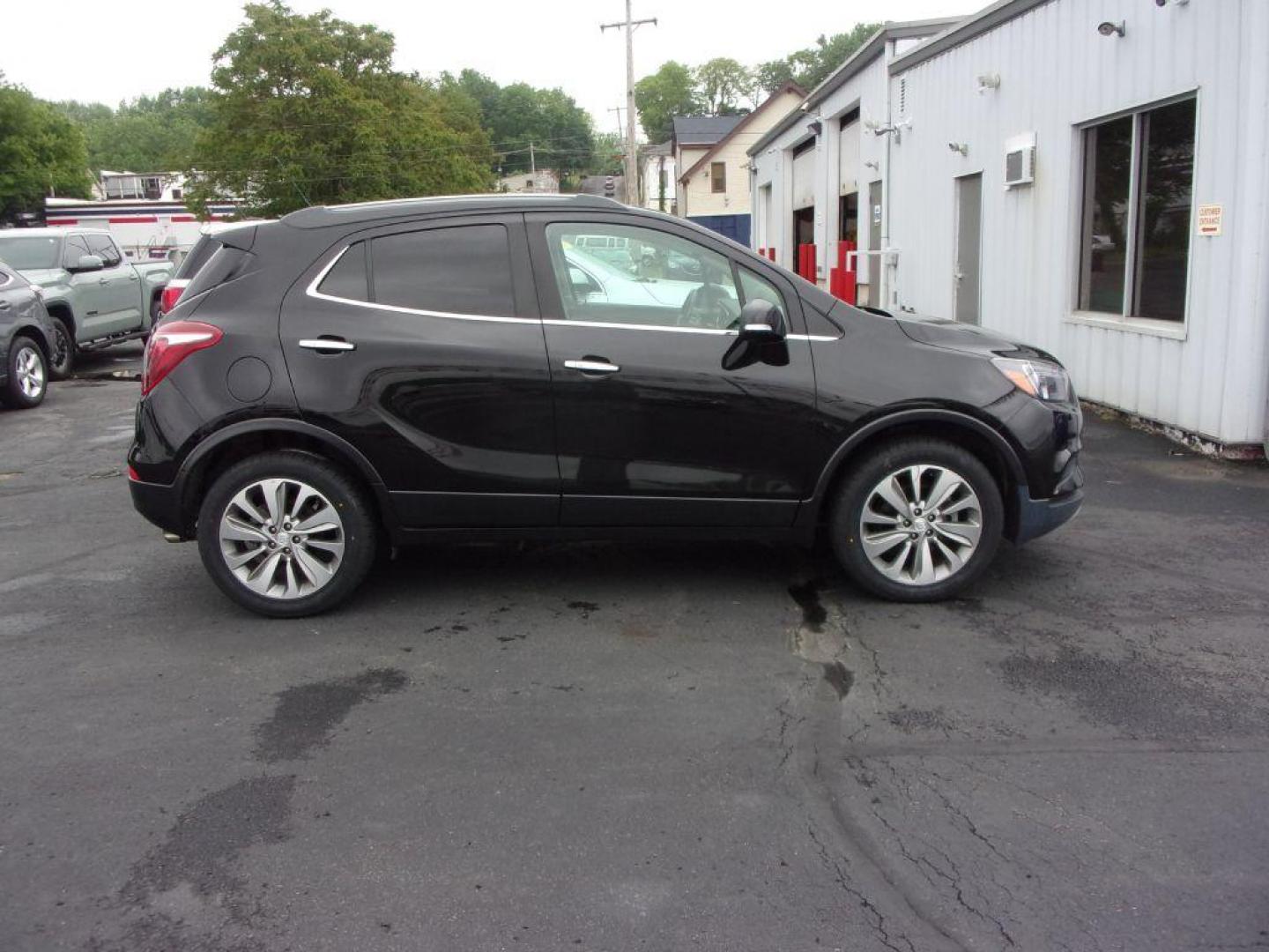 2019 BLACK BUICK ENCORE PREFERRED (KL4CJESB0KB) with an 1.4L engine, Automatic transmission, located at 501 E. Columbia St., Springfield, OH, 45503, (800) 262-7122, 39.925262, -83.801796 - ***AWD***PREFERRED***New Tires***Gas Saver***Serviced and Detailed*** Jay North Auto has offered hand picked vehicles since 1965! Our customer's enjoy a NO pressure buying experience with a small town feel. All of our vehicles get fully inspected and detailed. We are a preferred dealer for man - Photo#0