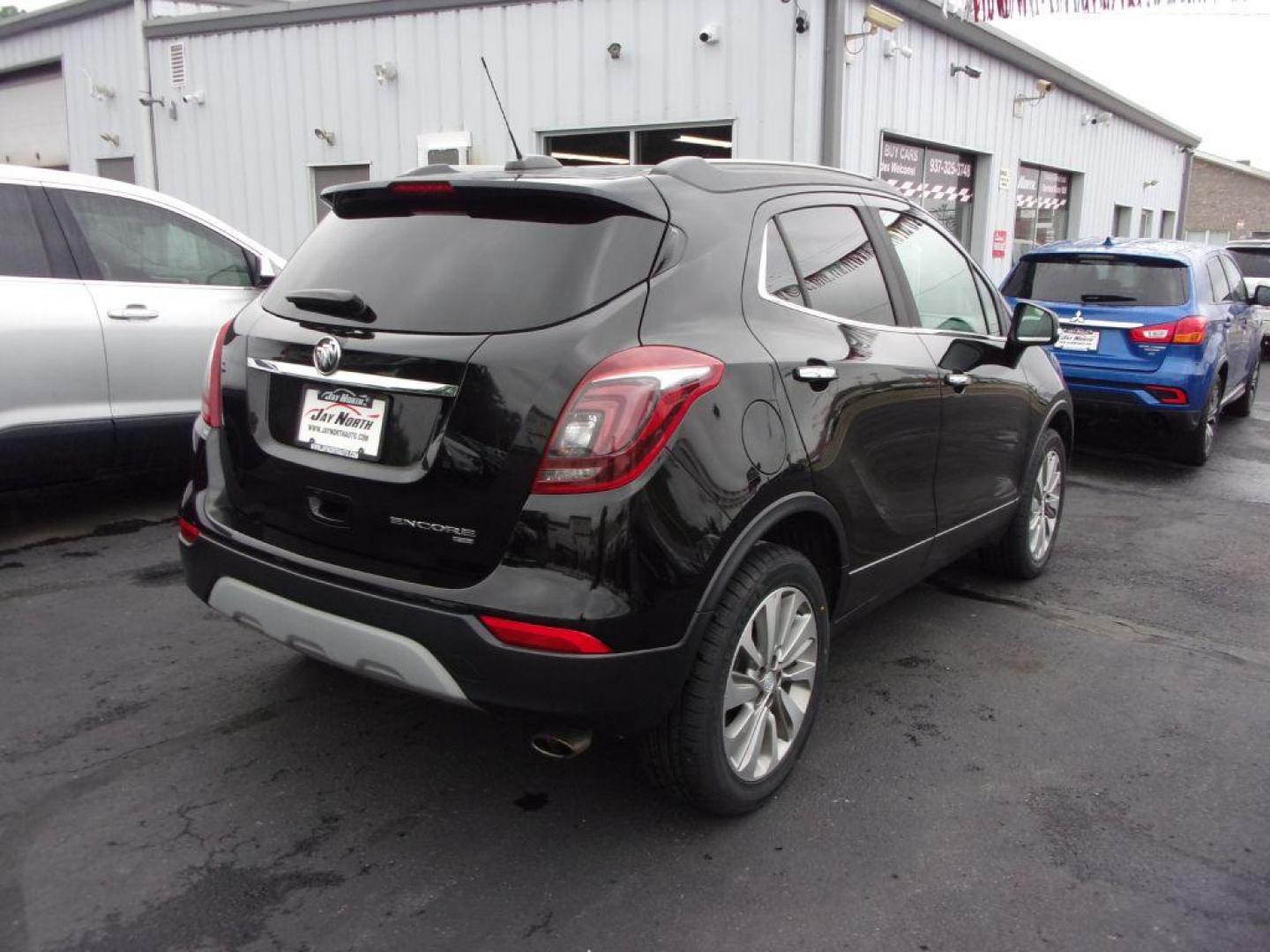 2019 BLACK BUICK ENCORE PREFERRED (KL4CJESB0KB) with an 1.4L engine, Automatic transmission, located at 501 E. Columbia St., Springfield, OH, 45503, (800) 262-7122, 39.925262, -83.801796 - ***AWD***PREFERRED***New Tires***Gas Saver***Serviced and Detailed*** Jay North Auto has offered hand picked vehicles since 1965! Our customer's enjoy a NO pressure buying experience with a small town feel. All of our vehicles get fully inspected and detailed. We are a preferred dealer for man - Photo#3