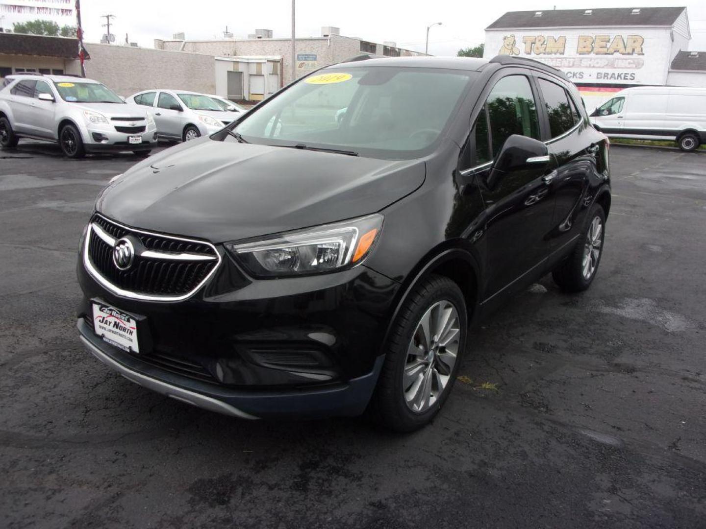 2019 BLACK BUICK ENCORE PREFERRED (KL4CJESB0KB) with an 1.4L engine, Automatic transmission, located at 501 E. Columbia St., Springfield, OH, 45503, (800) 262-7122, 39.925262, -83.801796 - ***AWD***PREFERRED***New Tires***Gas Saver***Serviced and Detailed*** Jay North Auto has offered hand picked vehicles since 1965! Our customer's enjoy a NO pressure buying experience with a small town feel. All of our vehicles get fully inspected and detailed. We are a preferred dealer for man - Photo#6