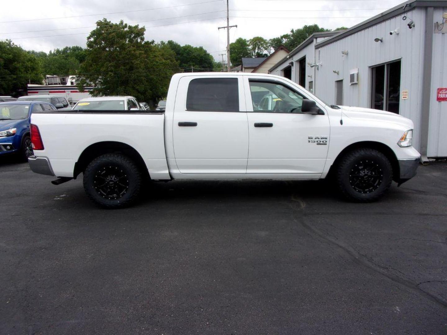 2019 WHITE RAM 1500 CLASSIC TRADESMAN CREW CAB (1C6RR6KG1KS) with an 3.6L engine, Automatic transmission, located at 501 E. Columbia St., Springfield, OH, 45503, (800) 262-7122, 39.925262, -83.801796 - ***1-Owner***Clean Carfax***New Wheels and Tires***Back-up Camera***Crew Cab***Serviced and Detailed*** Jay North Auto has offered hand picked vehicles since 1965! Our customer's enjoy a NO pressure buying experience with a small town feel. All of our vehicles get fully inspected and detailed. W - Photo#0