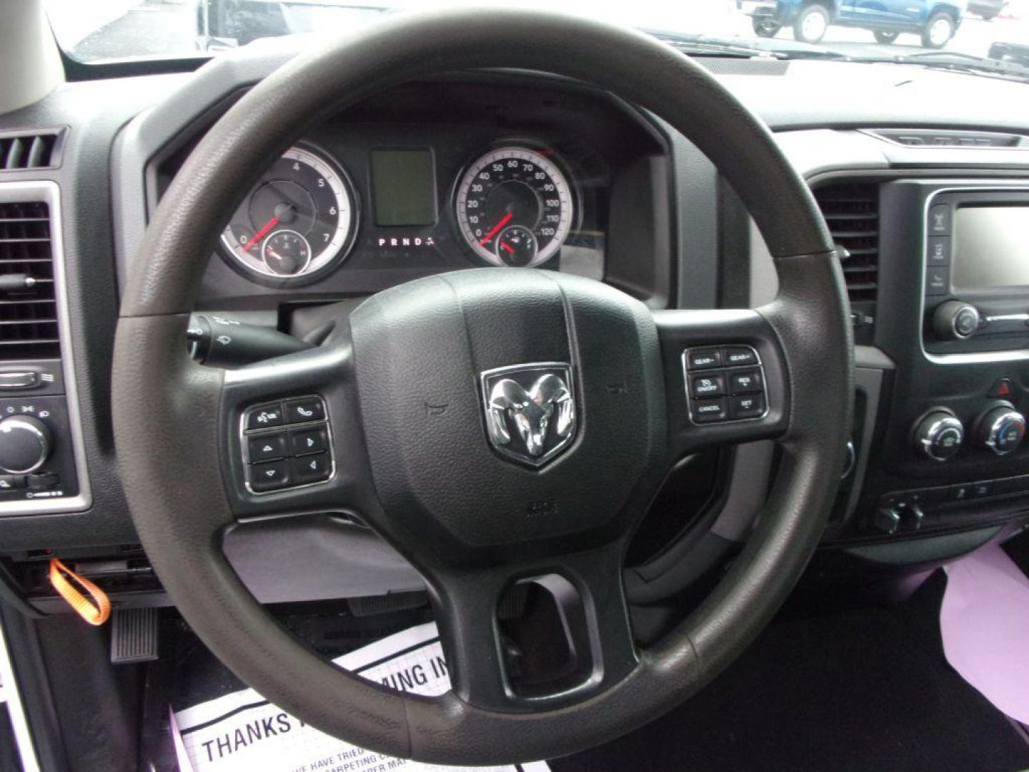 2019 WHITE RAM 1500 CLASSIC TRADESMAN CREW CAB (1C6RR6KG1KS) with an 3.6L engine, Automatic transmission, located at 501 E. Columbia St., Springfield, OH, 45503, (800) 262-7122, 39.925262, -83.801796 - ***1-Owner***Clean Carfax***New Wheels and Tires***Back-up Camera***Crew Cab***Serviced and Detailed*** Jay North Auto has offered hand picked vehicles since 1965! Our customer's enjoy a NO pressure buying experience with a small town feel. All of our vehicles get fully inspected and detailed. W - Photo#9