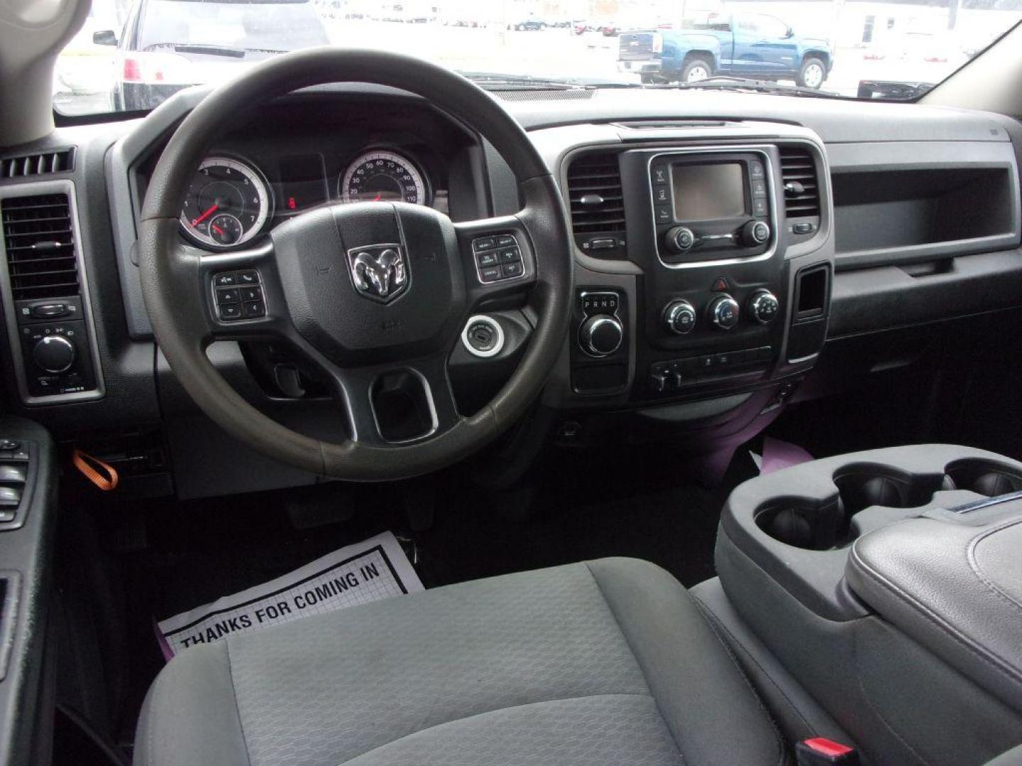 2019 WHITE RAM 1500 CLASSIC TRADESMAN CREW CAB (1C6RR6KG1KS) with an 3.6L engine, Automatic transmission, located at 501 E. Columbia St., Springfield, OH, 45503, (800) 262-7122, 39.925262, -83.801796 - ***1-Owner***Clean Carfax***New Wheels and Tires***Back-up Camera***Crew Cab***Serviced and Detailed*** Jay North Auto has offered hand picked vehicles since 1965! Our customer's enjoy a NO pressure buying experience with a small town feel. All of our vehicles get fully inspected and detailed. W - Photo#11