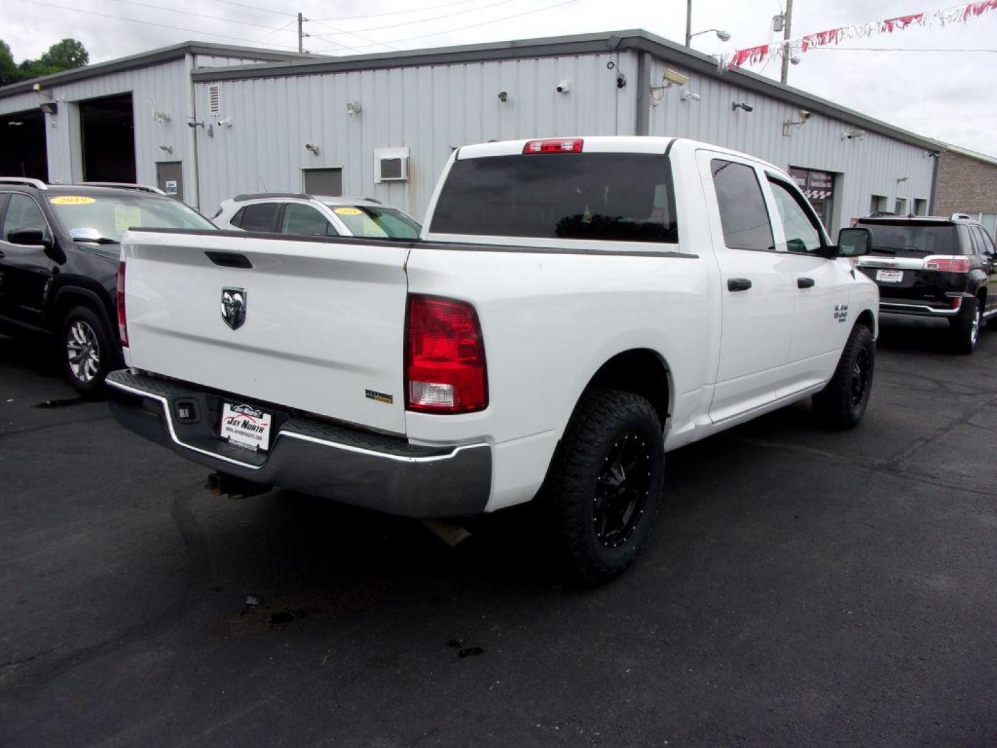 2019 WHITE RAM 1500 CLASSIC TRADESMAN CREW CAB (1C6RR6KG1KS) with an 3.6L engine, Automatic transmission, located at 501 E. Columbia St., Springfield, OH, 45503, (800) 262-7122, 39.925262, -83.801796 - ***1-Owner***Clean Carfax***New Wheels and Tires***Back-up Camera***Crew Cab***Serviced and Detailed*** Jay North Auto has offered hand picked vehicles since 1965! Our customer's enjoy a NO pressure buying experience with a small town feel. All of our vehicles get fully inspected and detailed. W - Photo#3