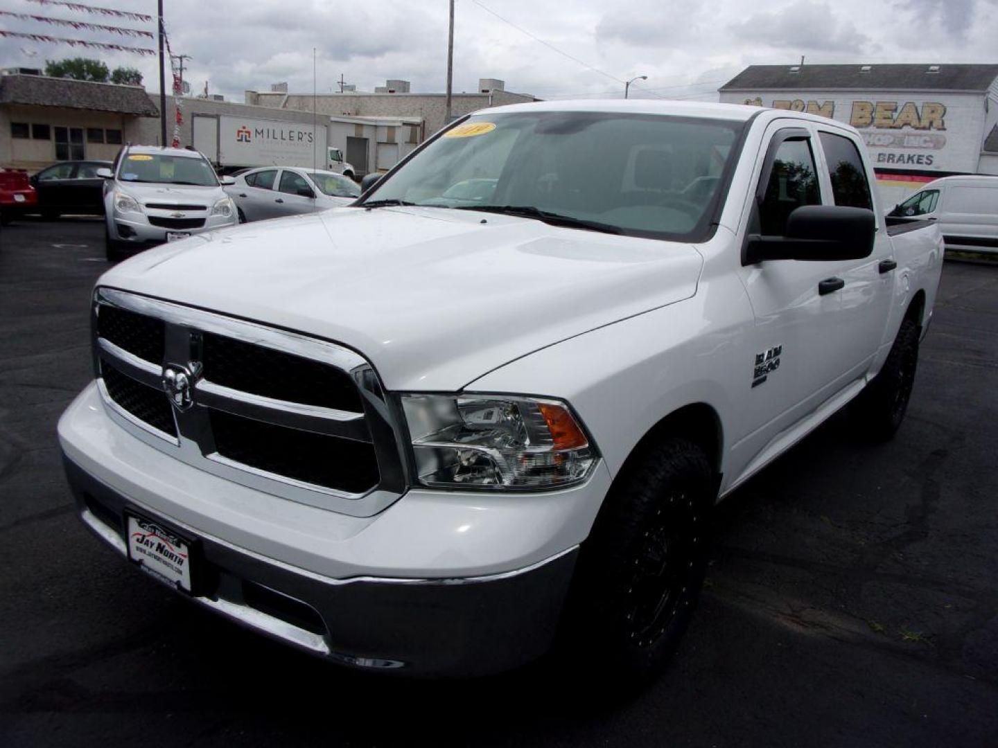 2019 WHITE RAM 1500 CLASSIC TRADESMAN CREW CAB (1C6RR6KG1KS) with an 3.6L engine, Automatic transmission, located at 501 E. Columbia St., Springfield, OH, 45503, (800) 262-7122, 39.925262, -83.801796 - ***1-Owner***Clean Carfax***New Wheels and Tires***Back-up Camera***Crew Cab***Serviced and Detailed*** Jay North Auto has offered hand picked vehicles since 1965! Our customer's enjoy a NO pressure buying experience with a small town feel. All of our vehicles get fully inspected and detailed. W - Photo#6