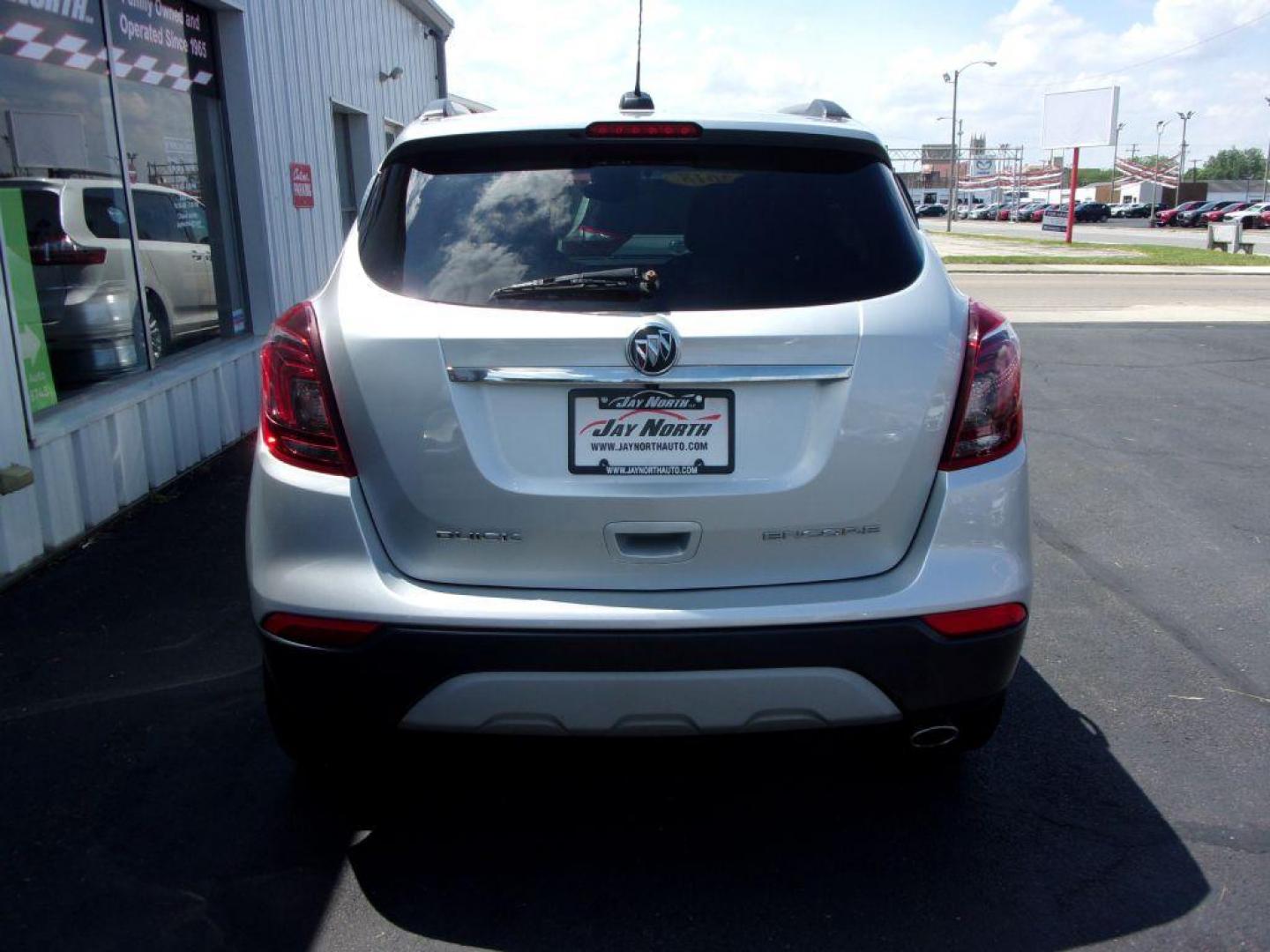 2018 SILVER BUICK ENCORE PREFERRED (KL4CJASB8JB) with an 1.4L engine, Automatic transmission, located at 501 E. Columbia St., Springfield, OH, 45503, (800) 262-7122, 39.925262, -83.801796 - ***Clean Carfax***New Brakes***FWD***Back-up Camera***PREFERRED***Serviced and Detailed*** Jay North Auto has offered hand picked vehicles since 1965! Our customer's enjoy a NO pressure buying experience with a small town feel. All of our vehicles get fully inspected and detailed. We are a prefe - Photo#4