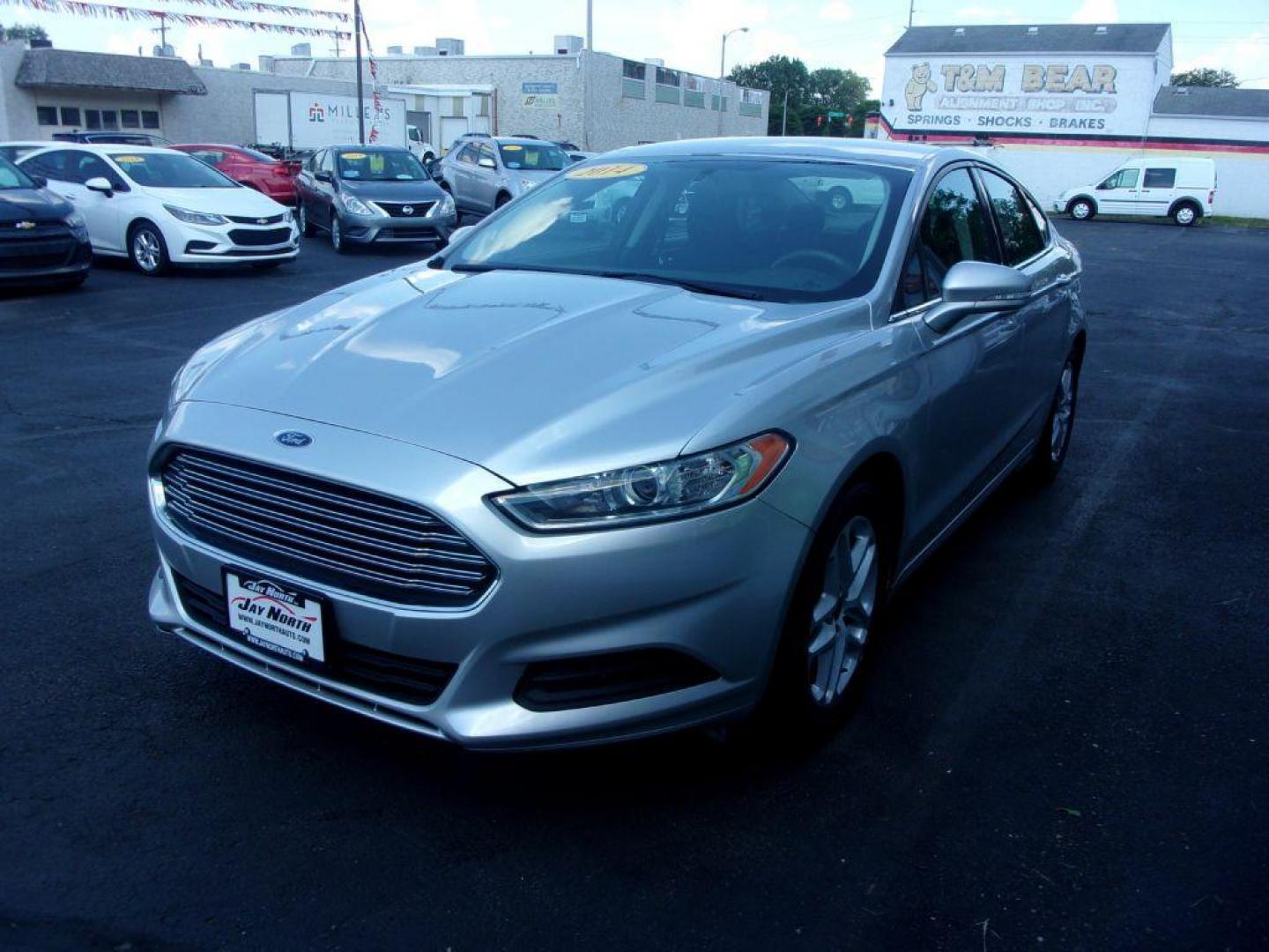 2014 SILVER FORD FUSION SE (3FA6P0H79ER) with an 2.5L engine, Automatic transmission, located at 501 E. Columbia St., Springfield, OH, 45503, (800) 262-7122, 39.925262, -83.801796 - *** New Tires *** Serviced and Detailed *** SE *** FWD *** Low Miles *** Clean CarFax *** Jay North Auto has offered hand picked vehicles since 1965! Our customer's enjoy a NO pressure buying experience with a small town feel. All of our vehicles get fully inspected and detailed. We are a prefe - Photo#6