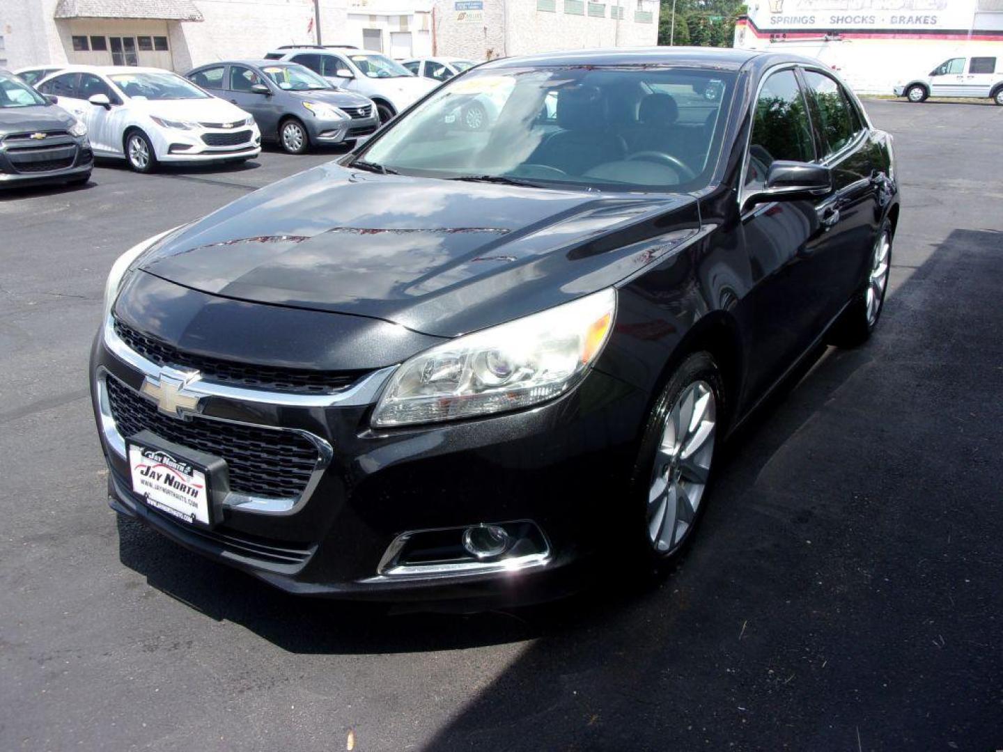 2014 BLACK CHEVROLET MALIBU LTZ (1G11H5SL3EF) with an 2.5L engine, Automatic transmission, located at 501 E. Columbia St., Springfield, OH, 45503, (800) 262-7122, 39.925262, -83.801796 - ***NEW TIRES***LTZ***Heated Leather Seating***Remote Start***Serviced and Detailed*** Jay North Auto has offered hand picked vehicles since 1965! Our customer's enjoy a NO pressure buying experience with a small town feel. All of our vehicles get fully inspected and detailed. We are a preferred - Photo#6