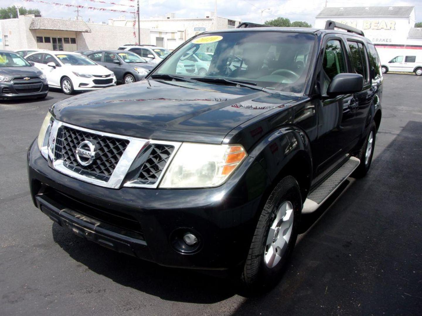 2010 BLACK NISSAN PATHFINDER S (5N1AR1NB4AC) with an 4.0L engine, Automatic transmission, located at 501 E. Columbia St., Springfield, OH, 45503, (800) 262-7122, 39.925262, -83.801796 - Photo#6