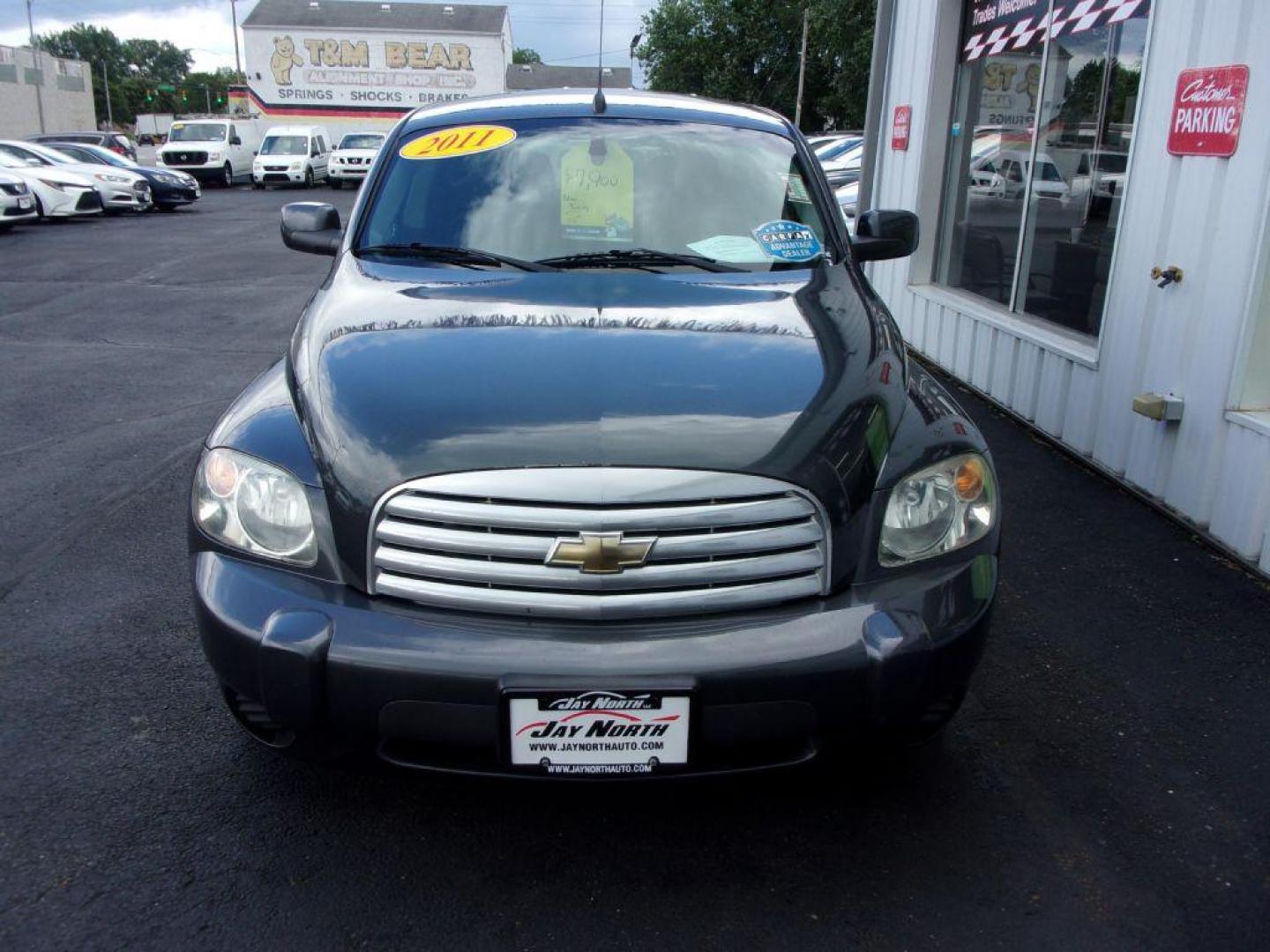 2011 GRAY CHEVROLET HHR LT (3GNBABFW6BS) with an 2.2L engine, Automatic transmission, located at 501 E. Columbia St., Springfield, OH, 45503, (800) 262-7122, 39.925262, -83.801796 - *** New Timing *** Serviced and Detailed *** LT *** 2.2L FWD *** Jay North Auto has offered hand picked vehicles since 1965! Our customer's enjoy a NO pressure buying experience with a small town feel. All of our vehicles get fully inspected and detailed. We are a preferred dealer for many loca - Photo#1