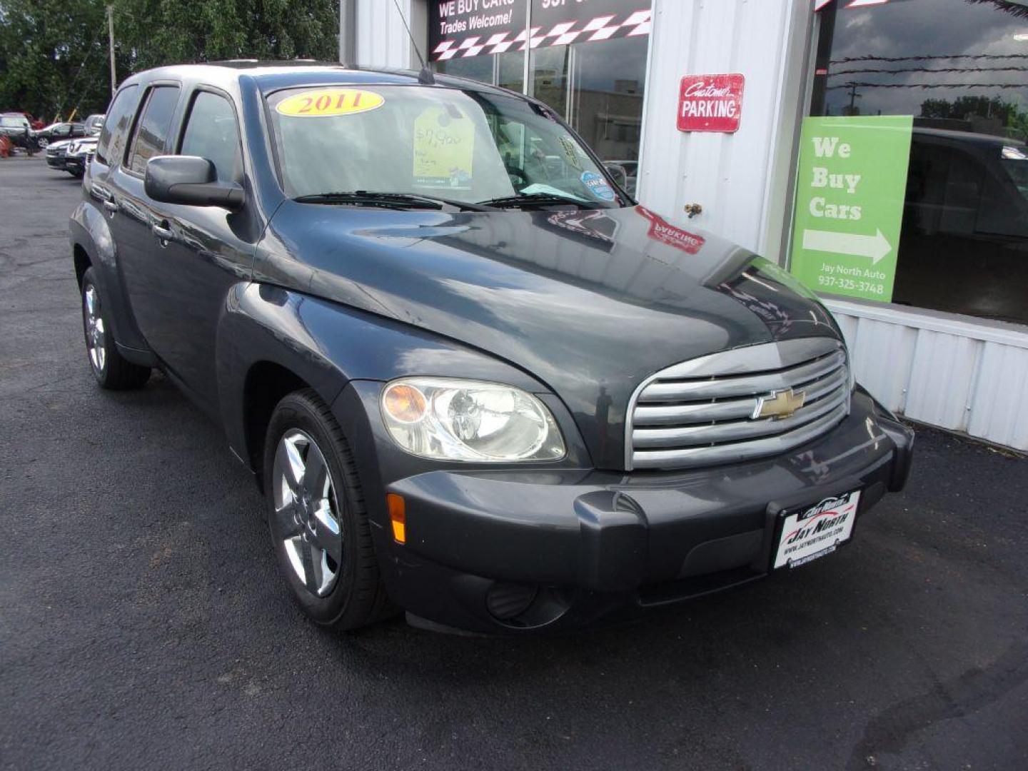 2011 GRAY CHEVROLET HHR LT (3GNBABFW6BS) with an 2.2L engine, Automatic transmission, located at 501 E. Columbia St., Springfield, OH, 45503, (800) 262-7122, 39.925262, -83.801796 - *** New Timing *** Serviced and Detailed *** LT *** 2.2L FWD *** Jay North Auto has offered hand picked vehicles since 1965! Our customer's enjoy a NO pressure buying experience with a small town feel. All of our vehicles get fully inspected and detailed. We are a preferred dealer for many loca - Photo#2