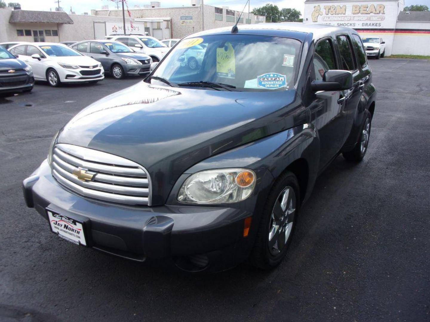 2011 GRAY CHEVROLET HHR LT (3GNBABFW6BS) with an 2.2L engine, Automatic transmission, located at 501 E. Columbia St., Springfield, OH, 45503, (800) 262-7122, 39.925262, -83.801796 - *** New Timing *** Serviced and Detailed *** LT *** 2.2L FWD *** Jay North Auto has offered hand picked vehicles since 1965! Our customer's enjoy a NO pressure buying experience with a small town feel. All of our vehicles get fully inspected and detailed. We are a preferred dealer for many loca - Photo#6