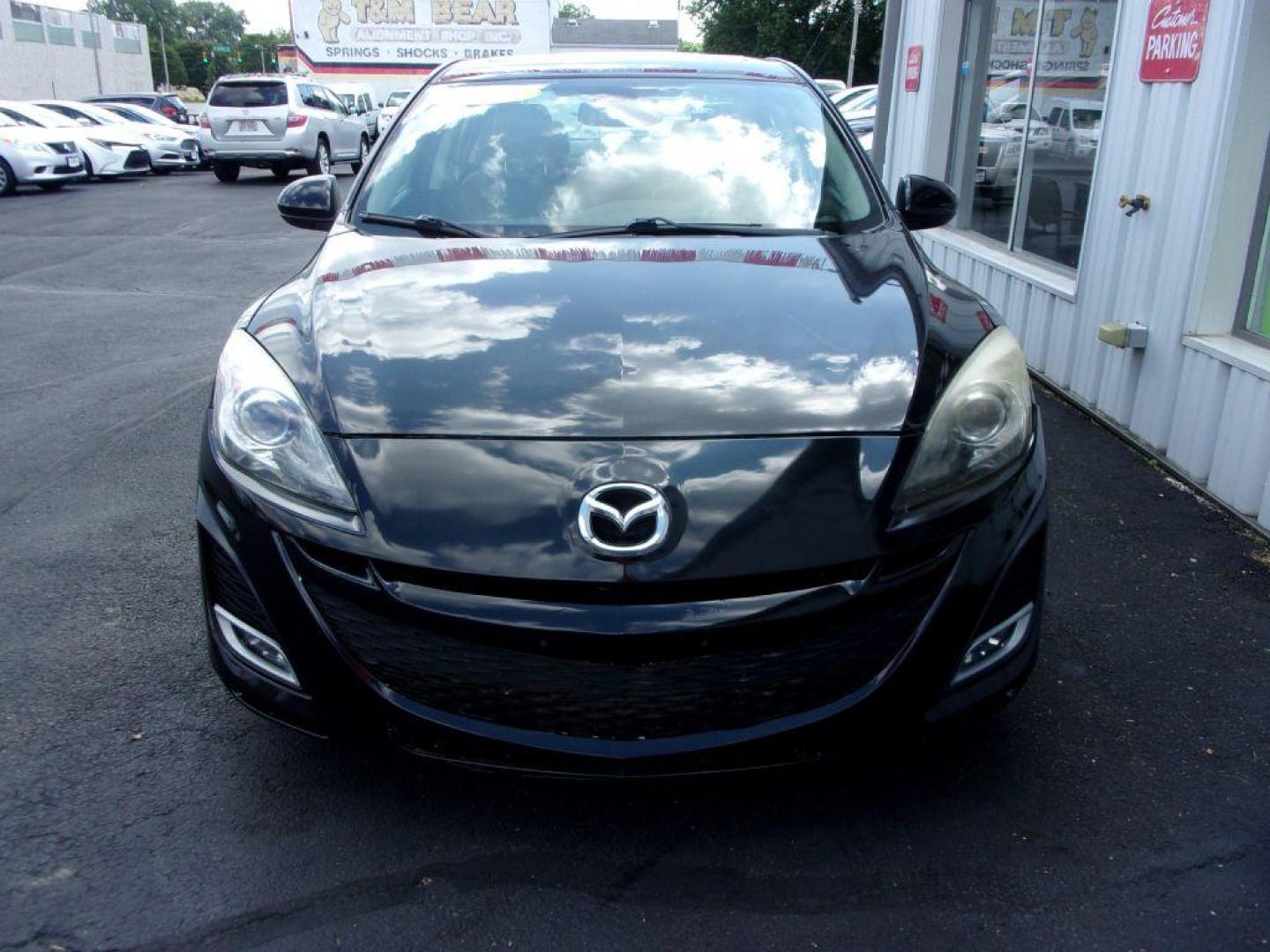 2011 BLACK MAZDA 3 S GT (JM1BL1W52B1) with an 2.5L engine, Automatic transmission, located at 501 E. Columbia St., Springfield, OH, 45503, (800) 262-7122, 39.925262, -83.801796 - *** New Tires *** Leather *** Moonroof *** Bose Audio *** Alloy Wheels *** Serviced and Detailed *** Jay North Auto has offered hand picked vehicles since 1965! Our customer's enjoy a NO pressure buying experience with a small town feel. All of our vehicles get fully inspected and detailed. We - Photo#1